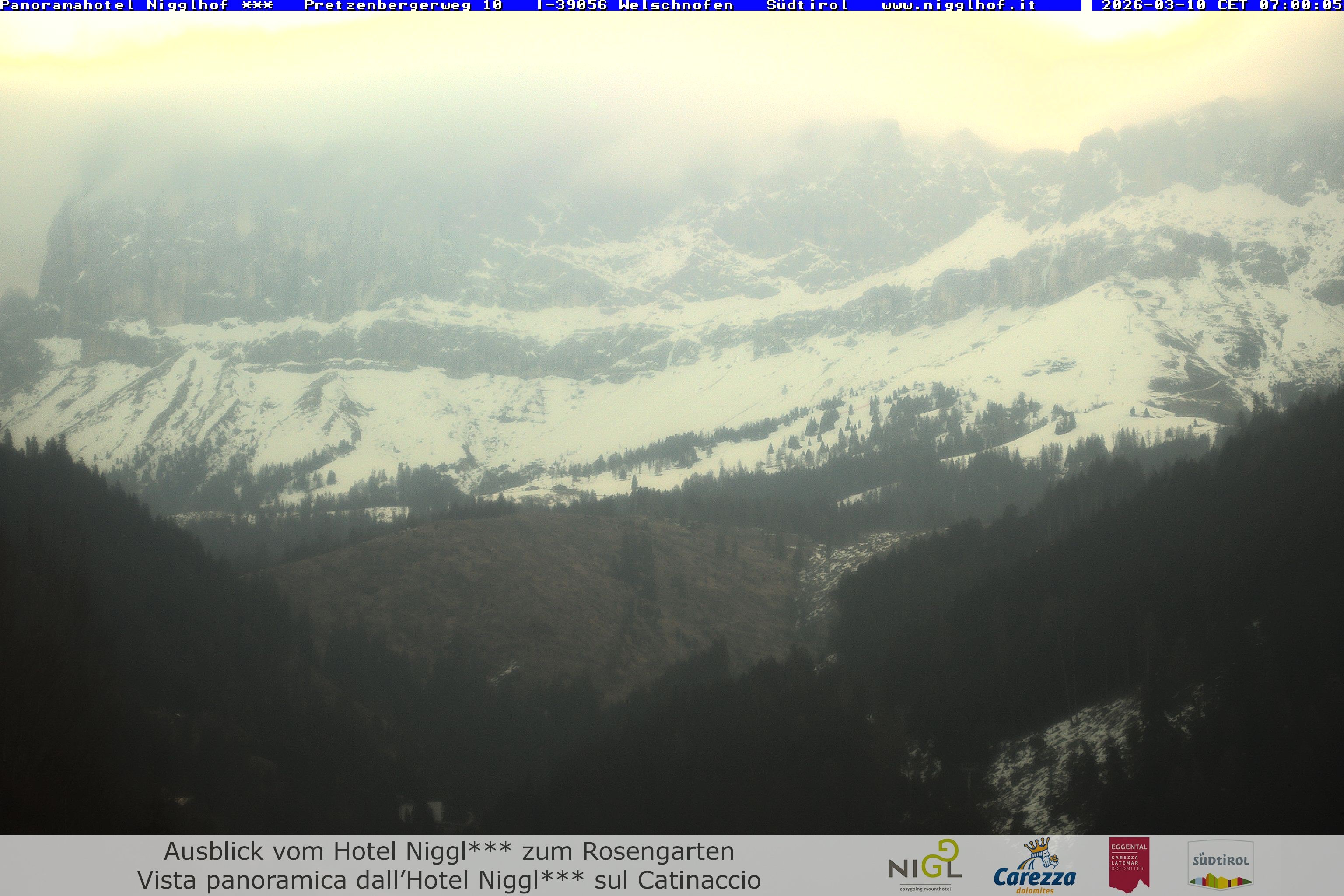 Archiv Foto Webcam Welschnofen: Hotel Nigglhof