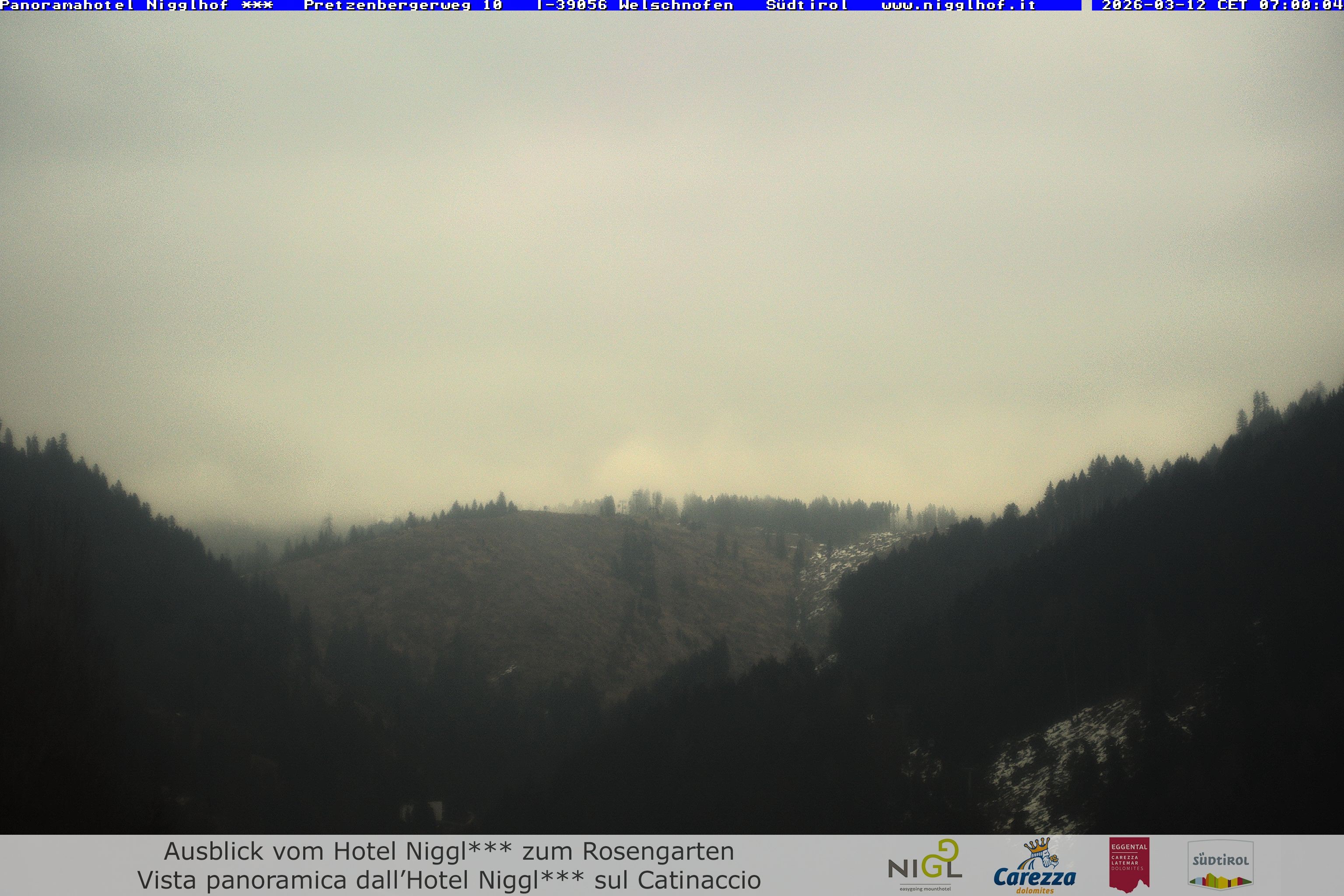 Archived image Webcam Welschnofen: Hotel Nigglhof