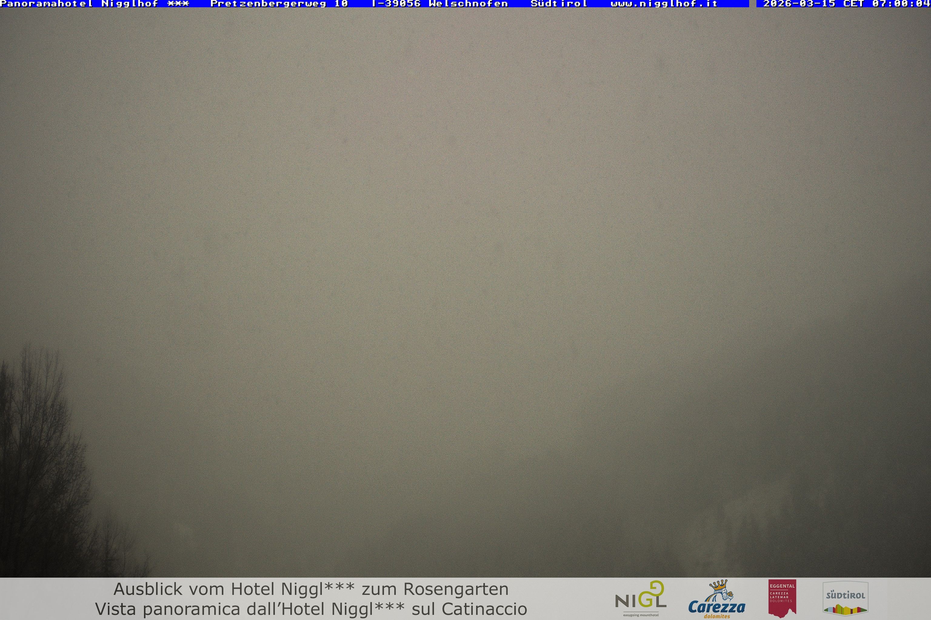 Archived image Webcam Welschnofen: Hotel Nigglhof