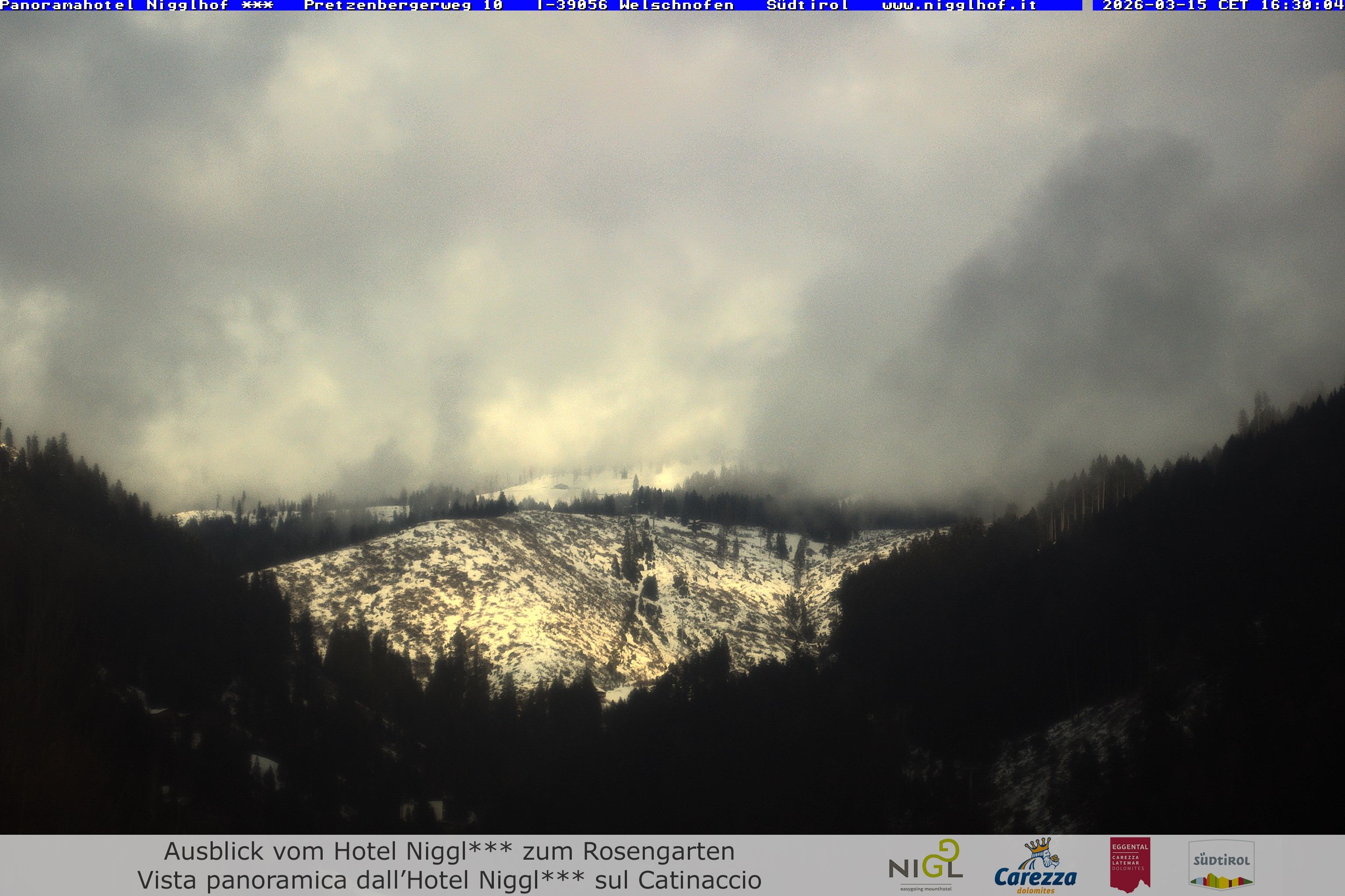 Archived image Webcam Welschnofen: Hotel Nigglhof