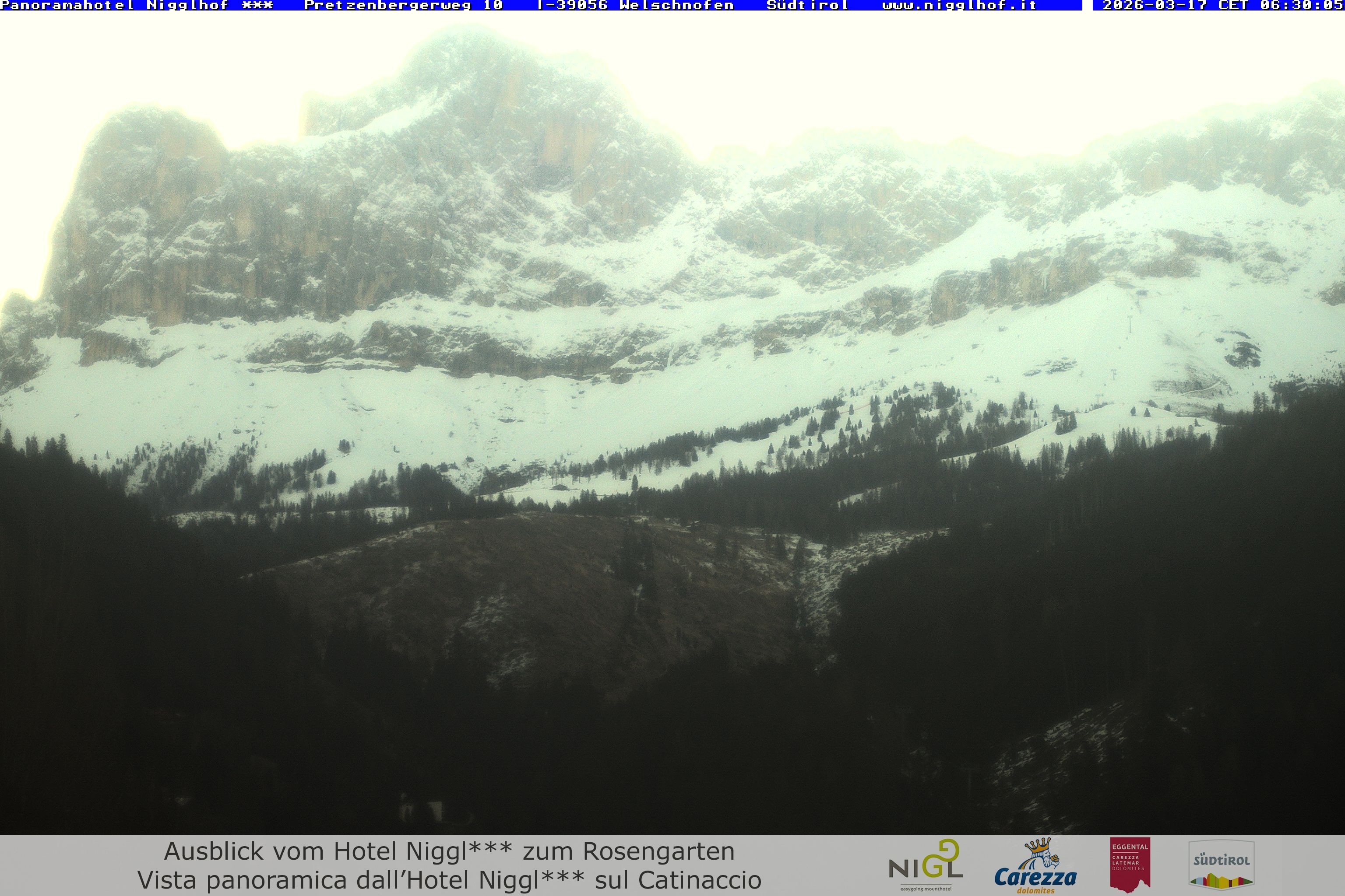 Archiv Foto Webcam Welschnofen: Hotel Nigglhof