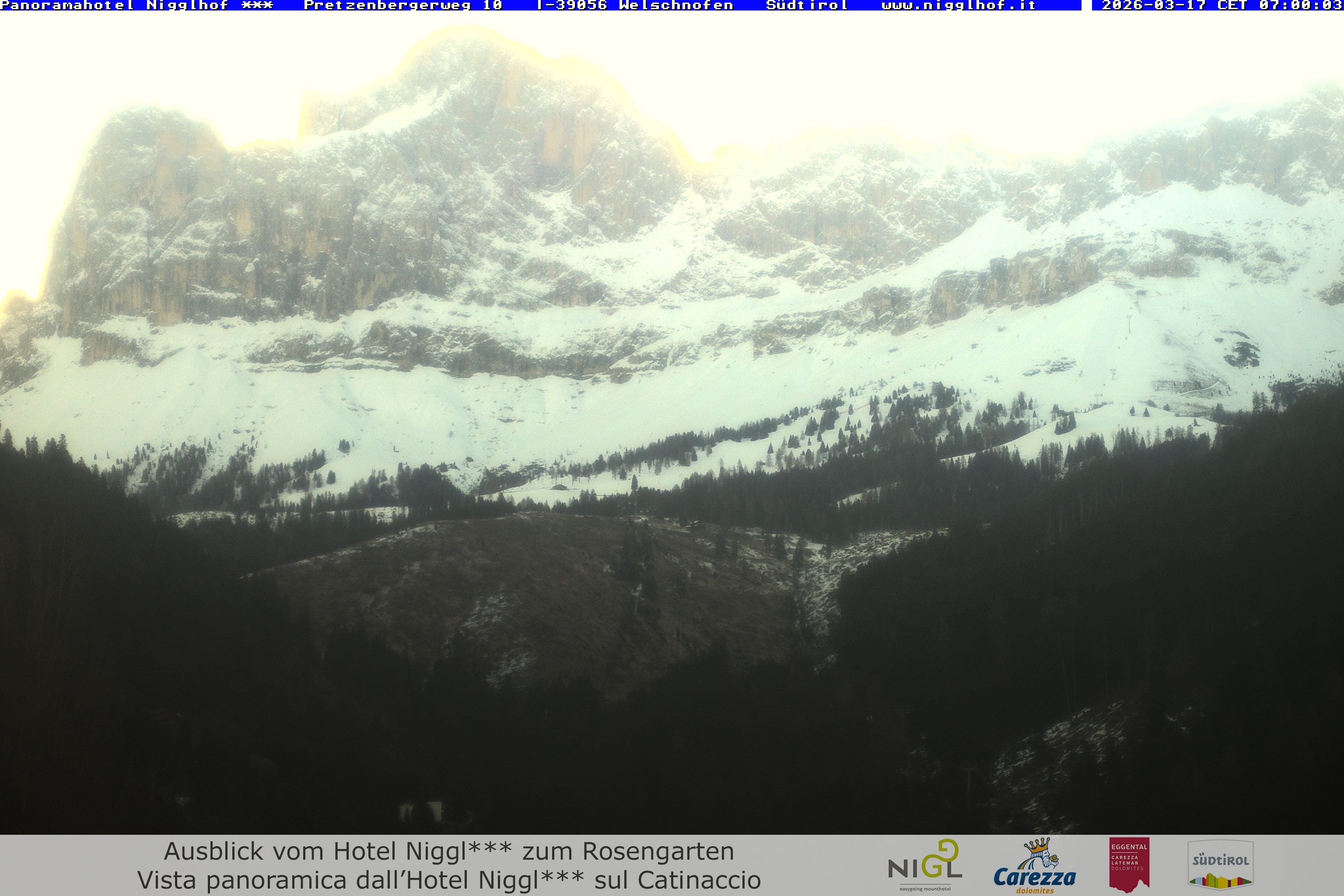 Archiv Foto Webcam Welschnofen: Hotel Nigglhof