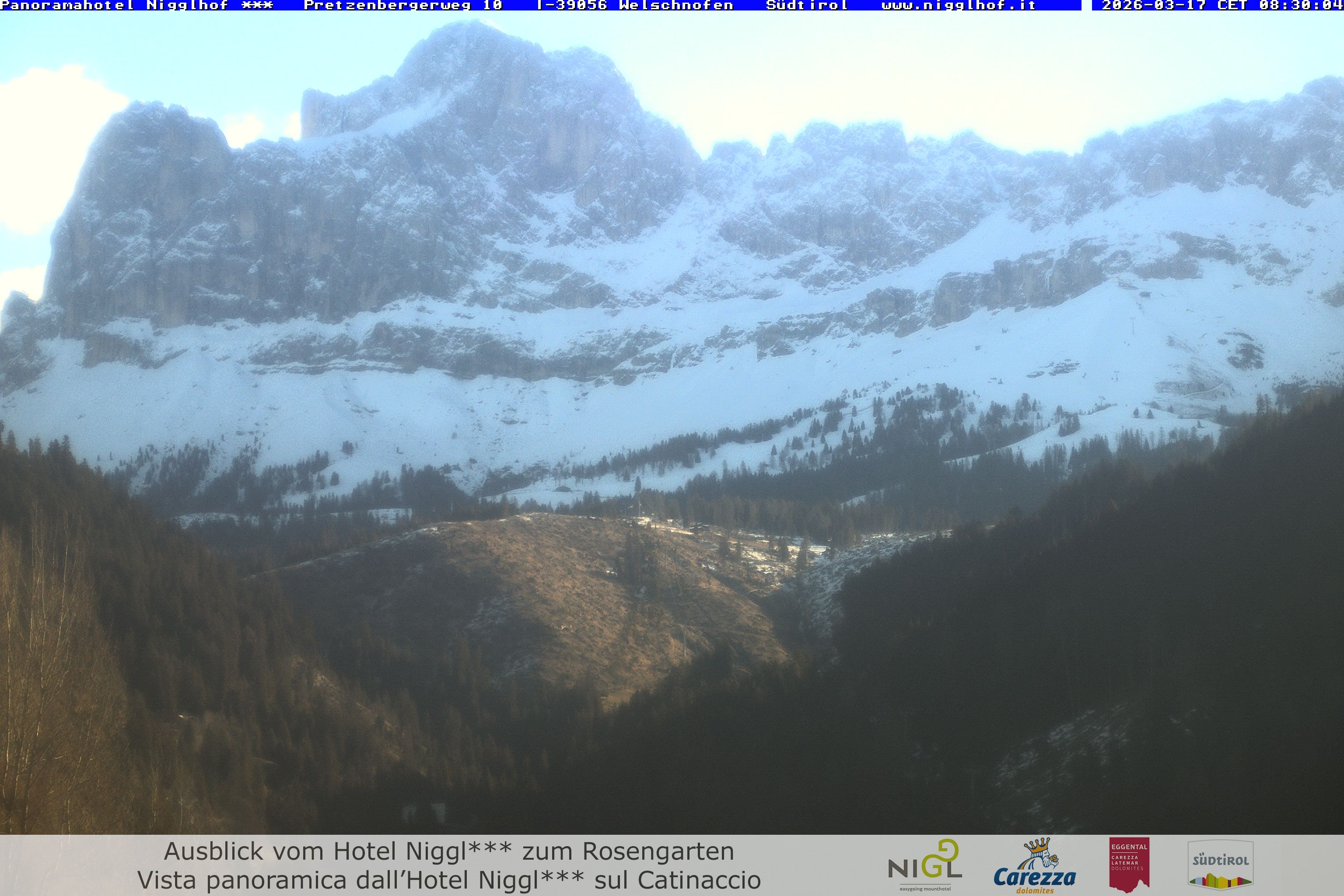 Archiv Foto Webcam Welschnofen: Hotel Nigglhof