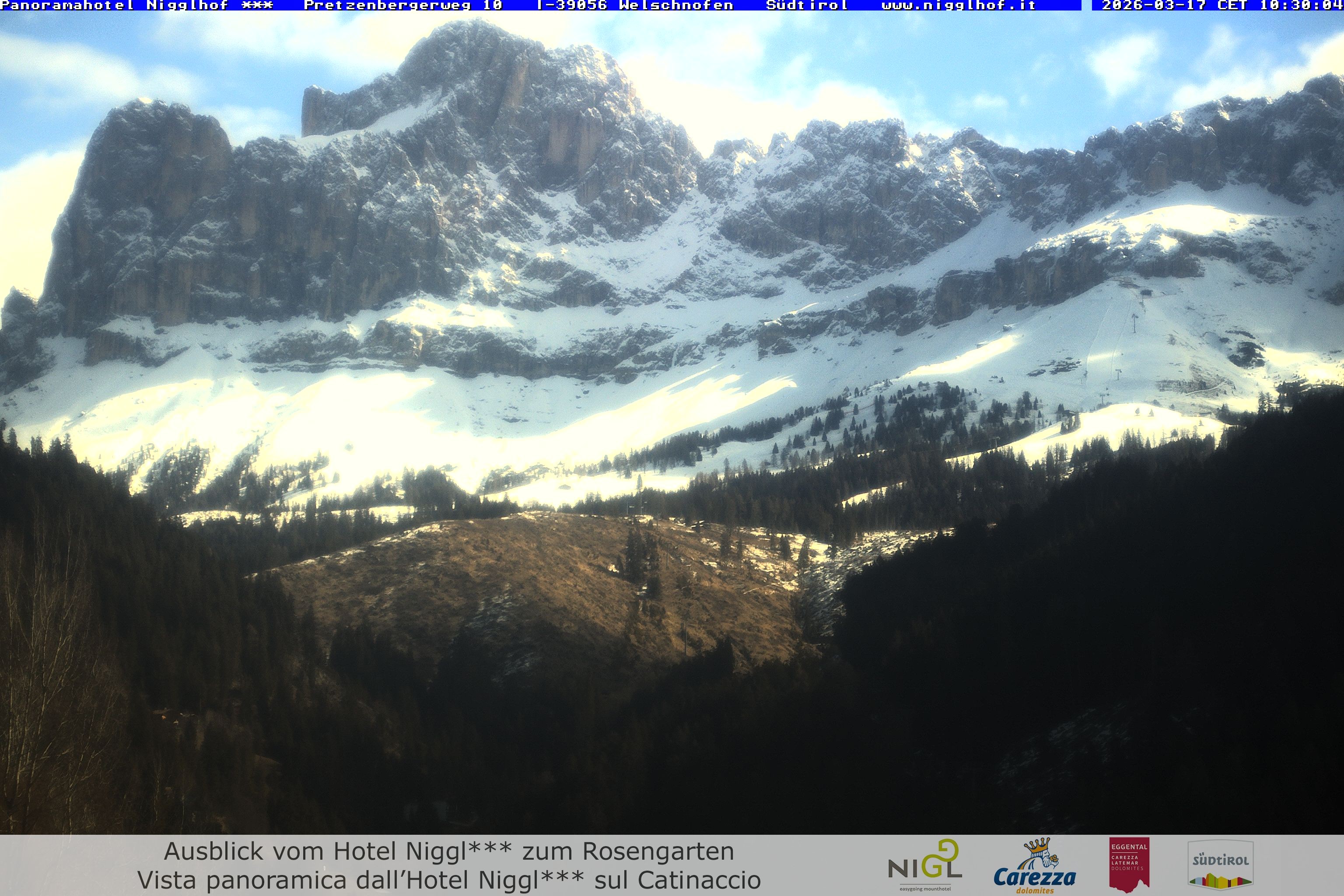 Archiv Foto Webcam Welschnofen: Hotel Nigglhof