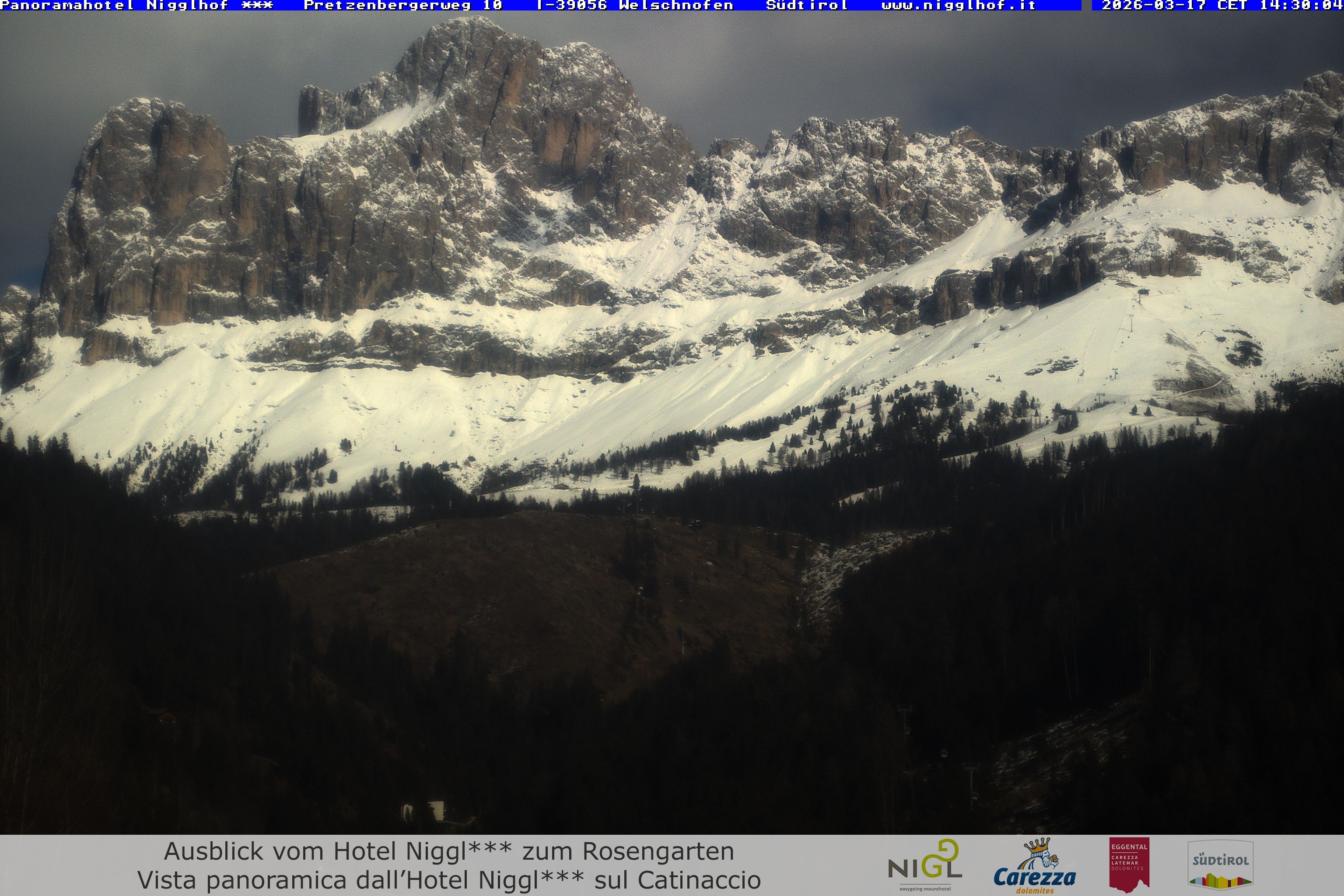 Archived image Webcam Welschnofen: Hotel Nigglhof