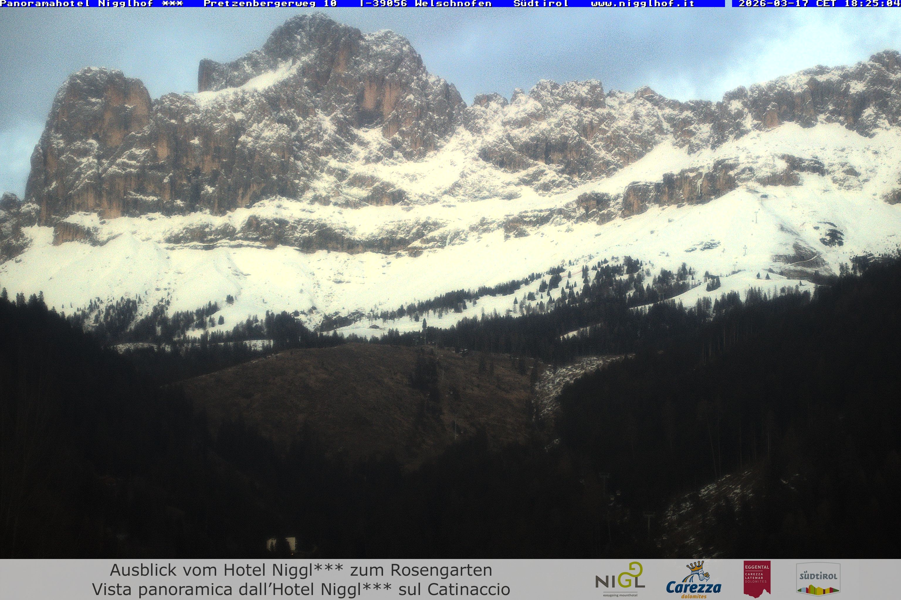 Archiv Foto Webcam Welschnofen: Hotel Nigglhof