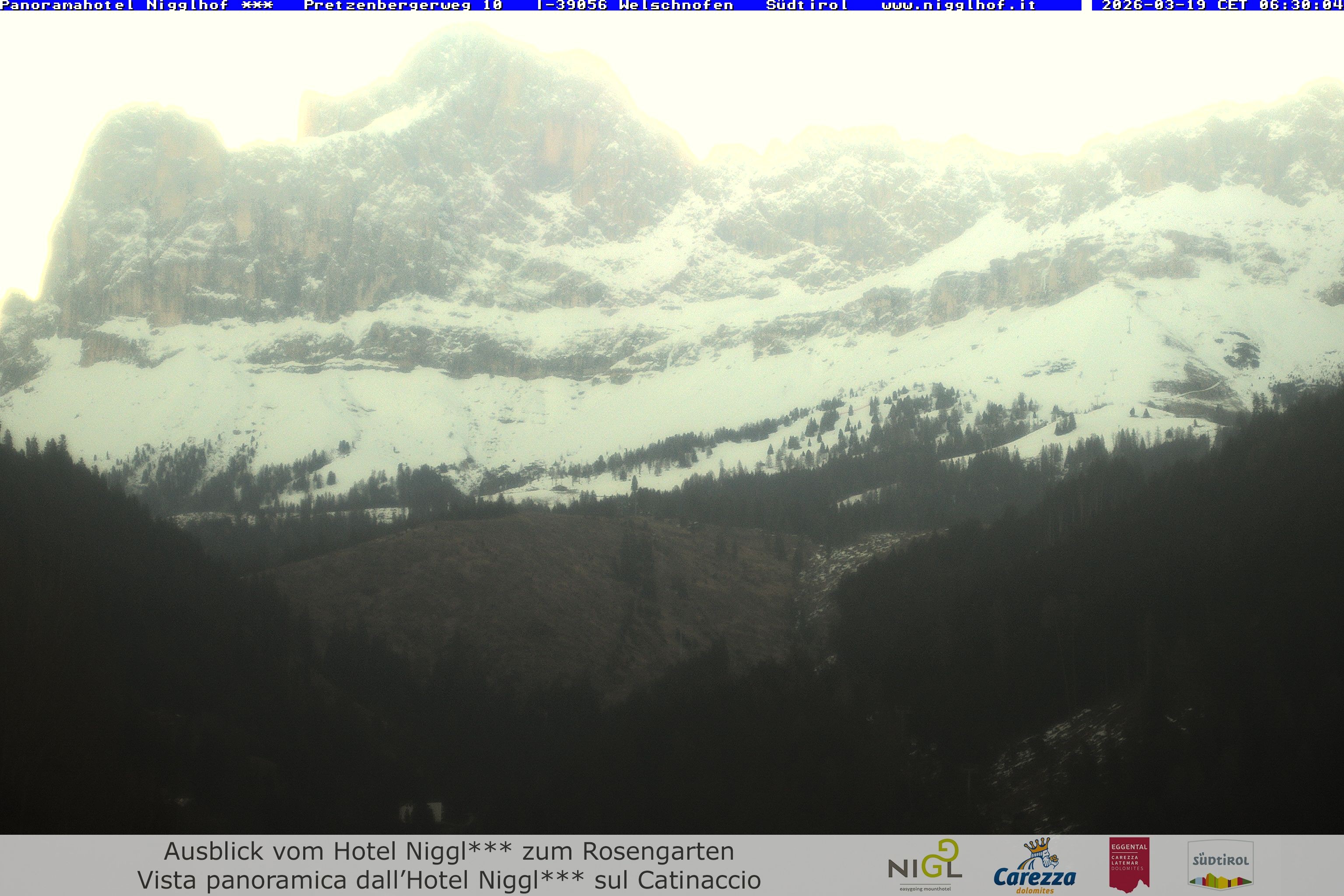 Archiv Foto Webcam Welschnofen: Hotel Nigglhof