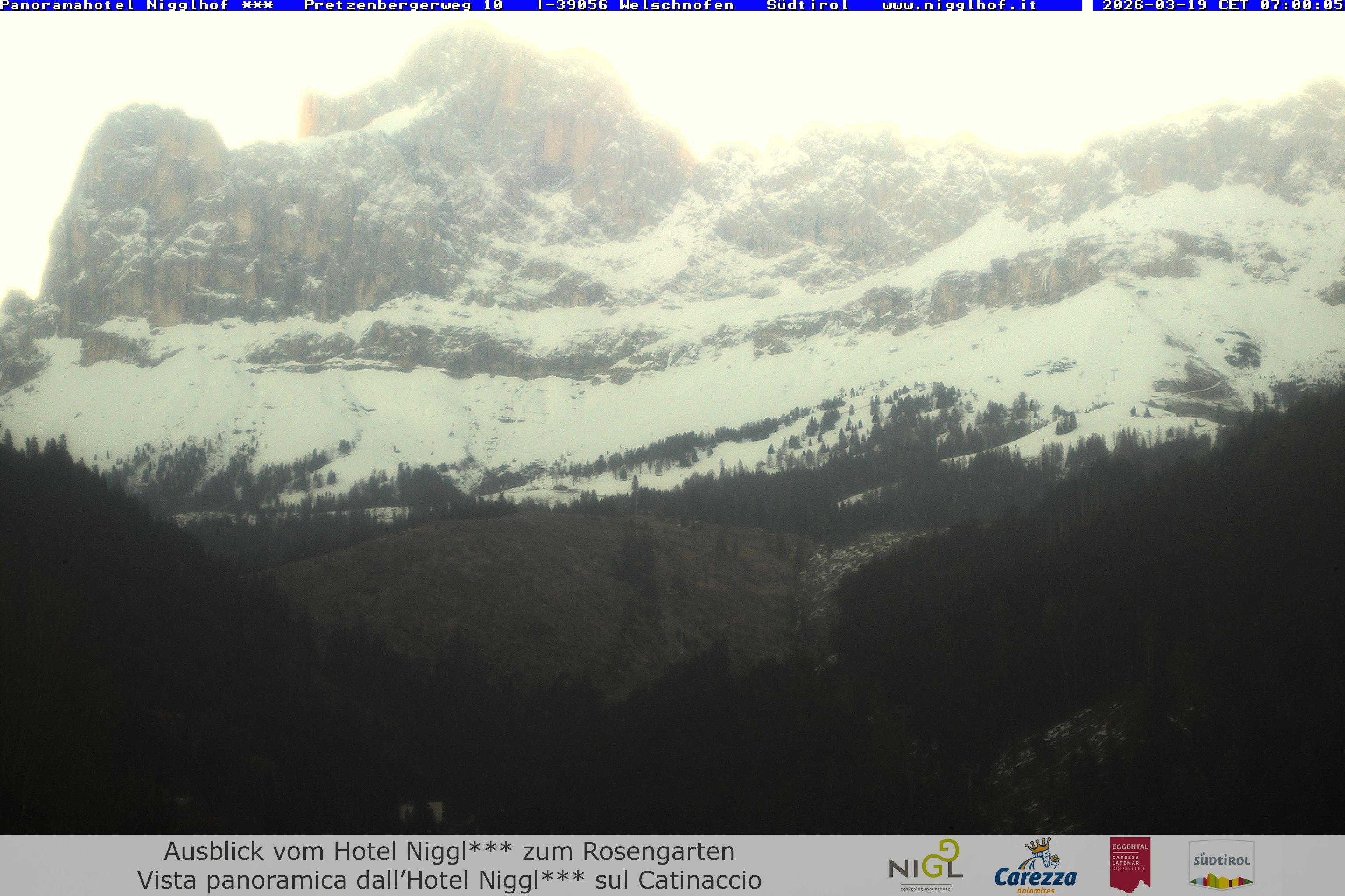 Archiv Foto Webcam Welschnofen: Hotel Nigglhof