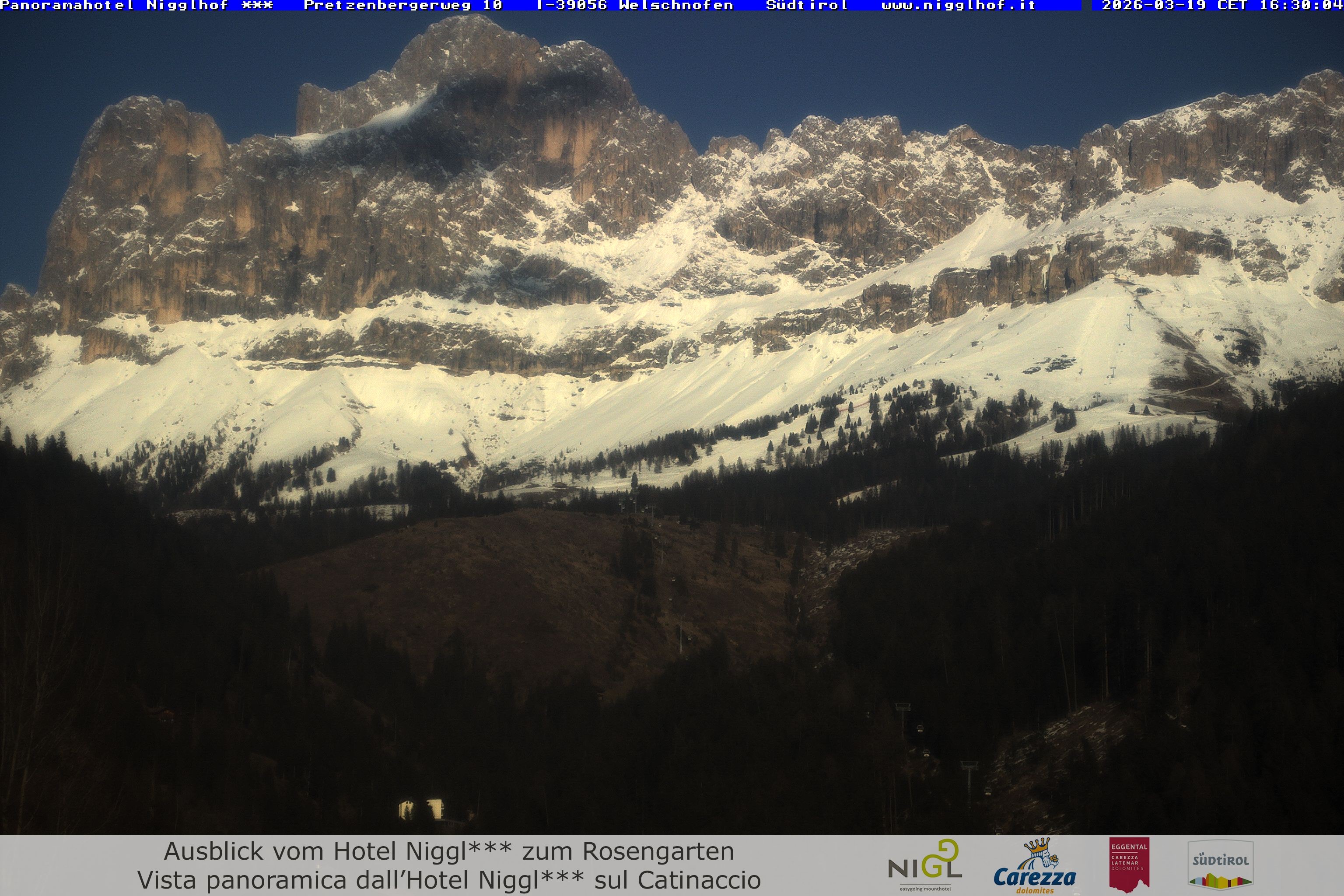 Archived image Webcam Welschnofen: Hotel Nigglhof