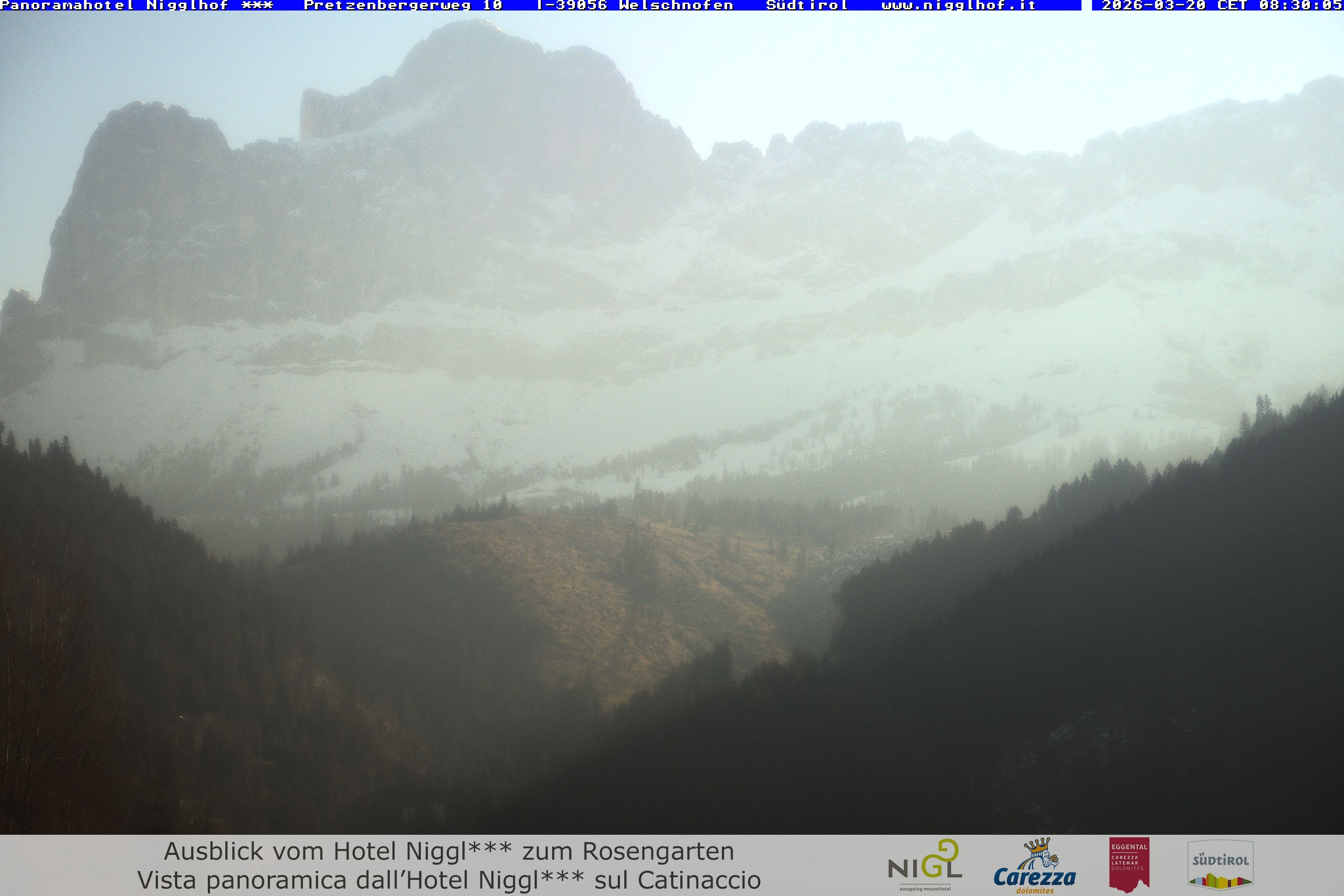 Archived image Webcam Welschnofen: Hotel Nigglhof