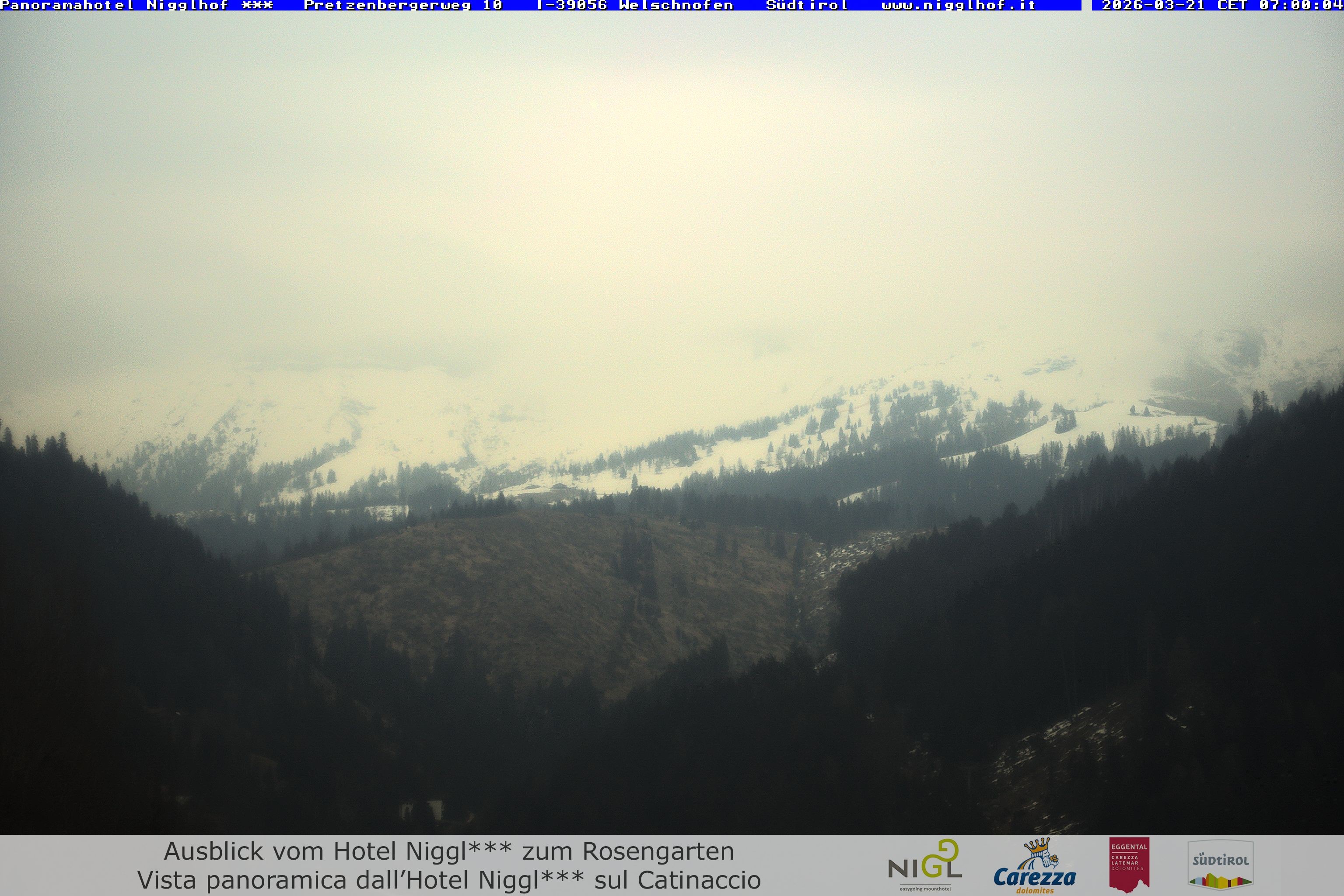 Archiv Foto Webcam Welschnofen: Hotel Nigglhof