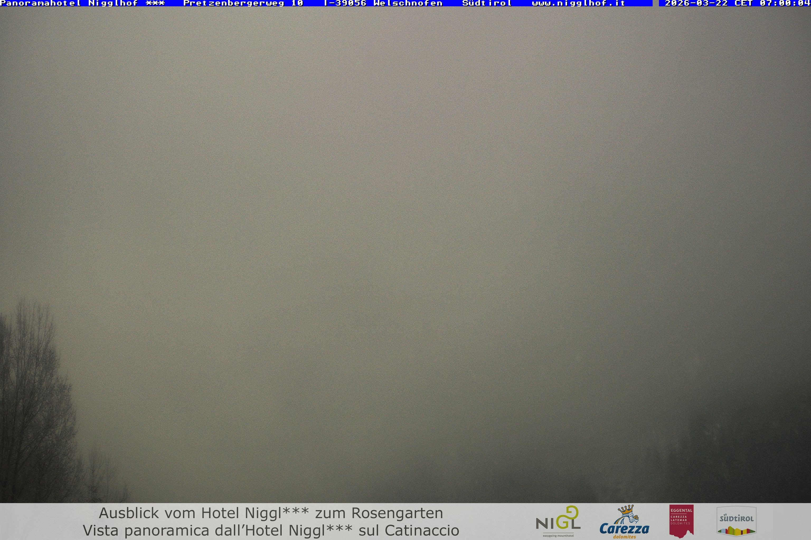 Archived image Webcam Welschnofen: Hotel Nigglhof