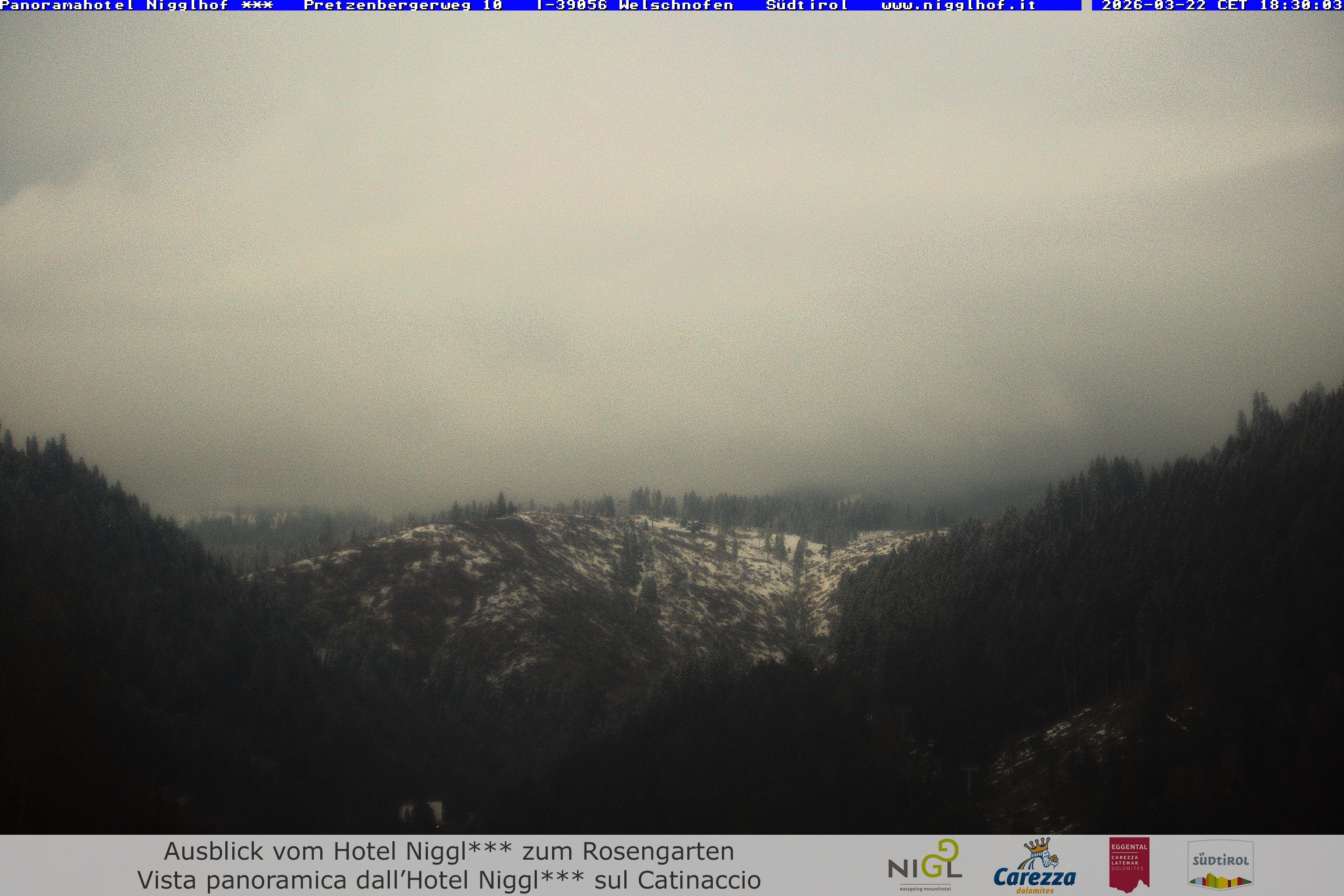 Archived image Webcam Welschnofen: Hotel Nigglhof