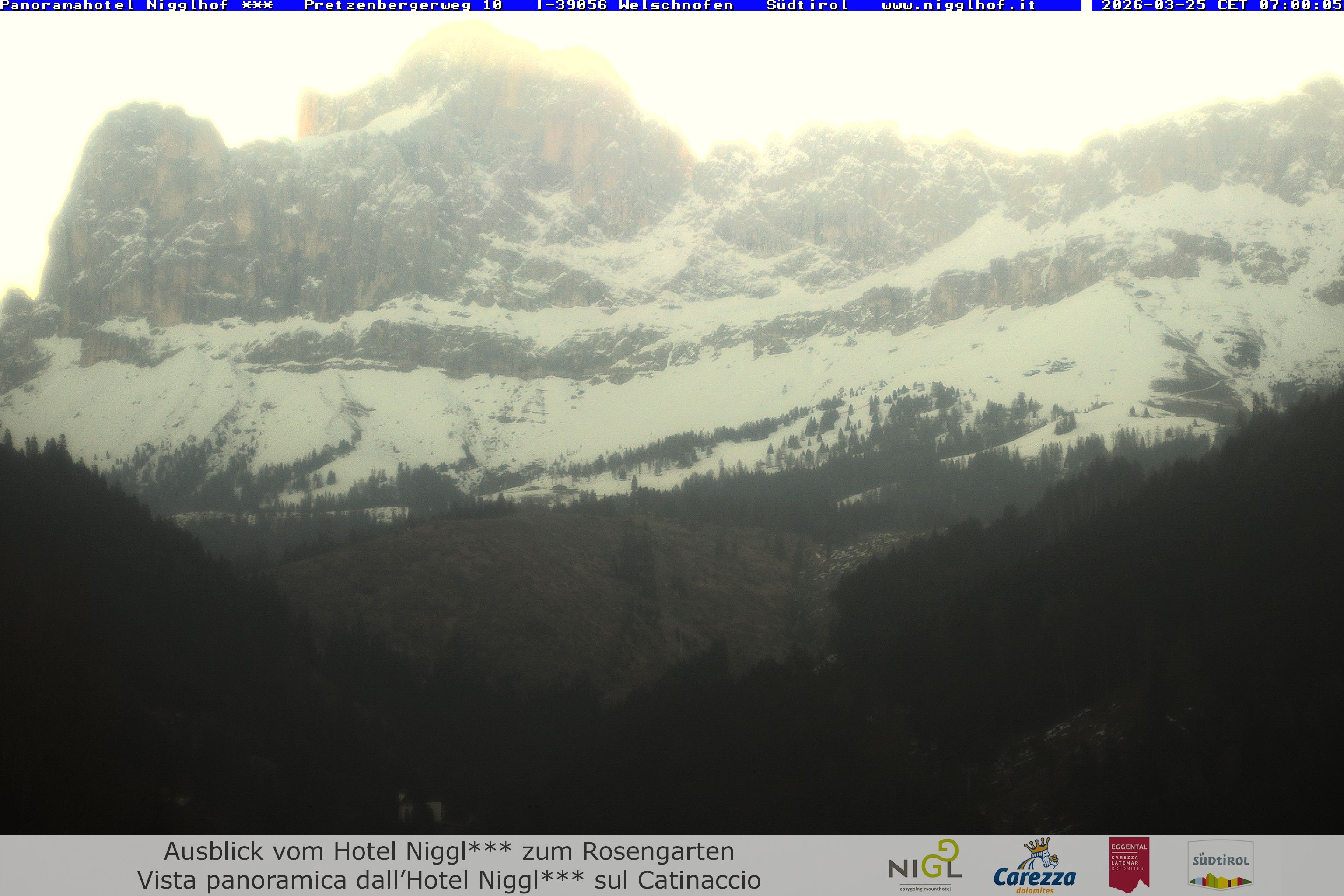 Archiv Foto Webcam Welschnofen: Hotel Nigglhof