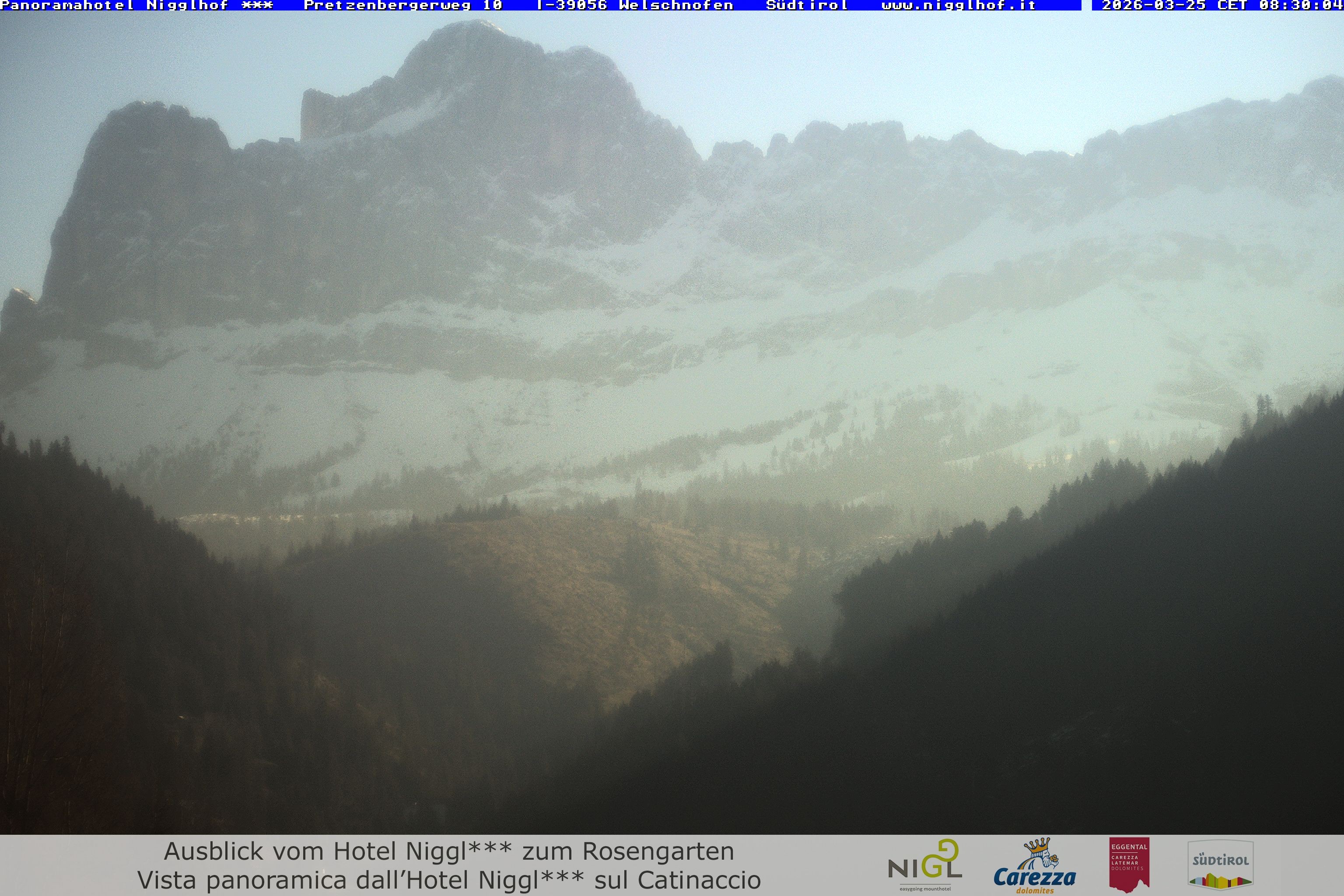 Archiv Foto Webcam Welschnofen: Hotel Nigglhof