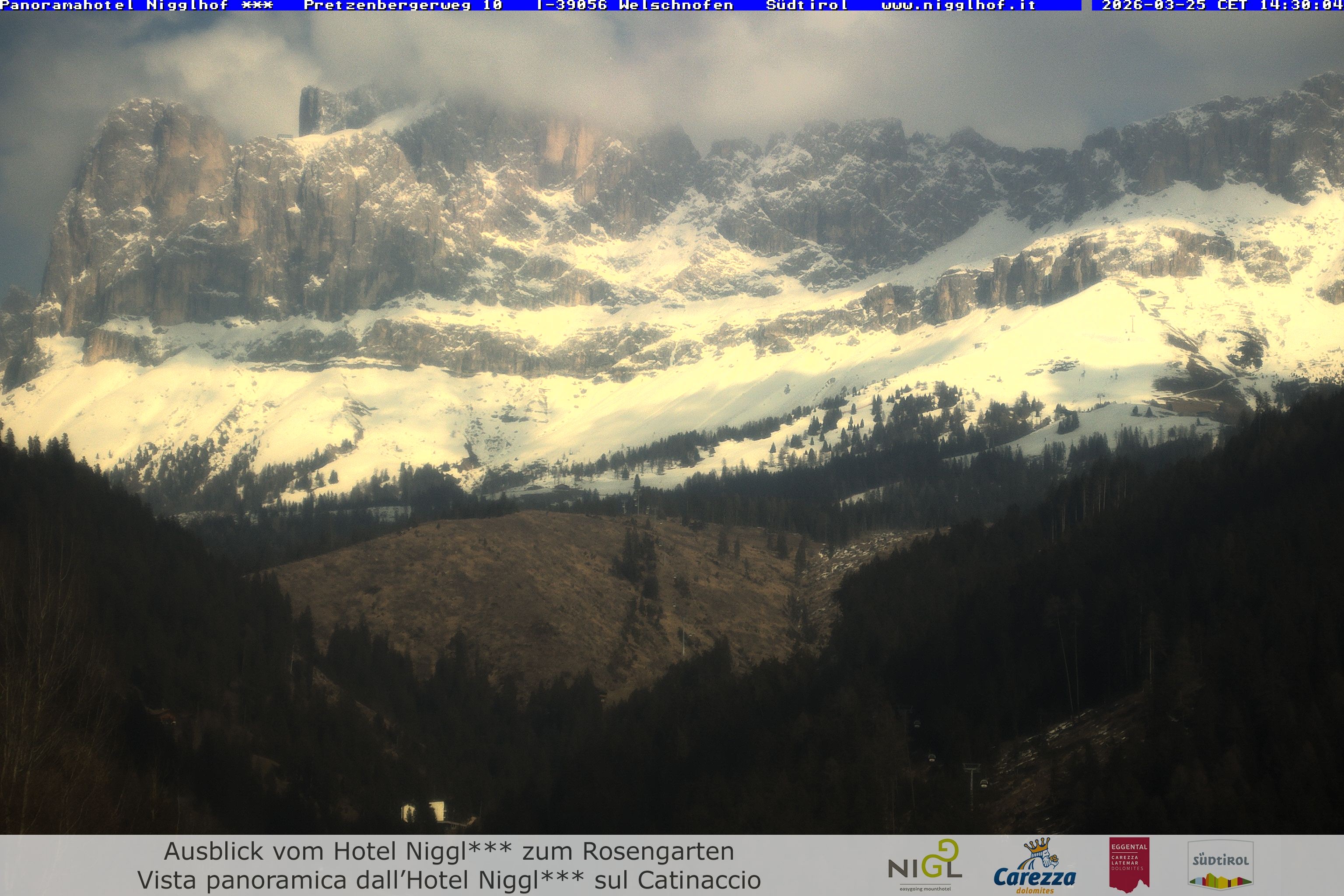 Archiv Foto Webcam Welschnofen: Hotel Nigglhof