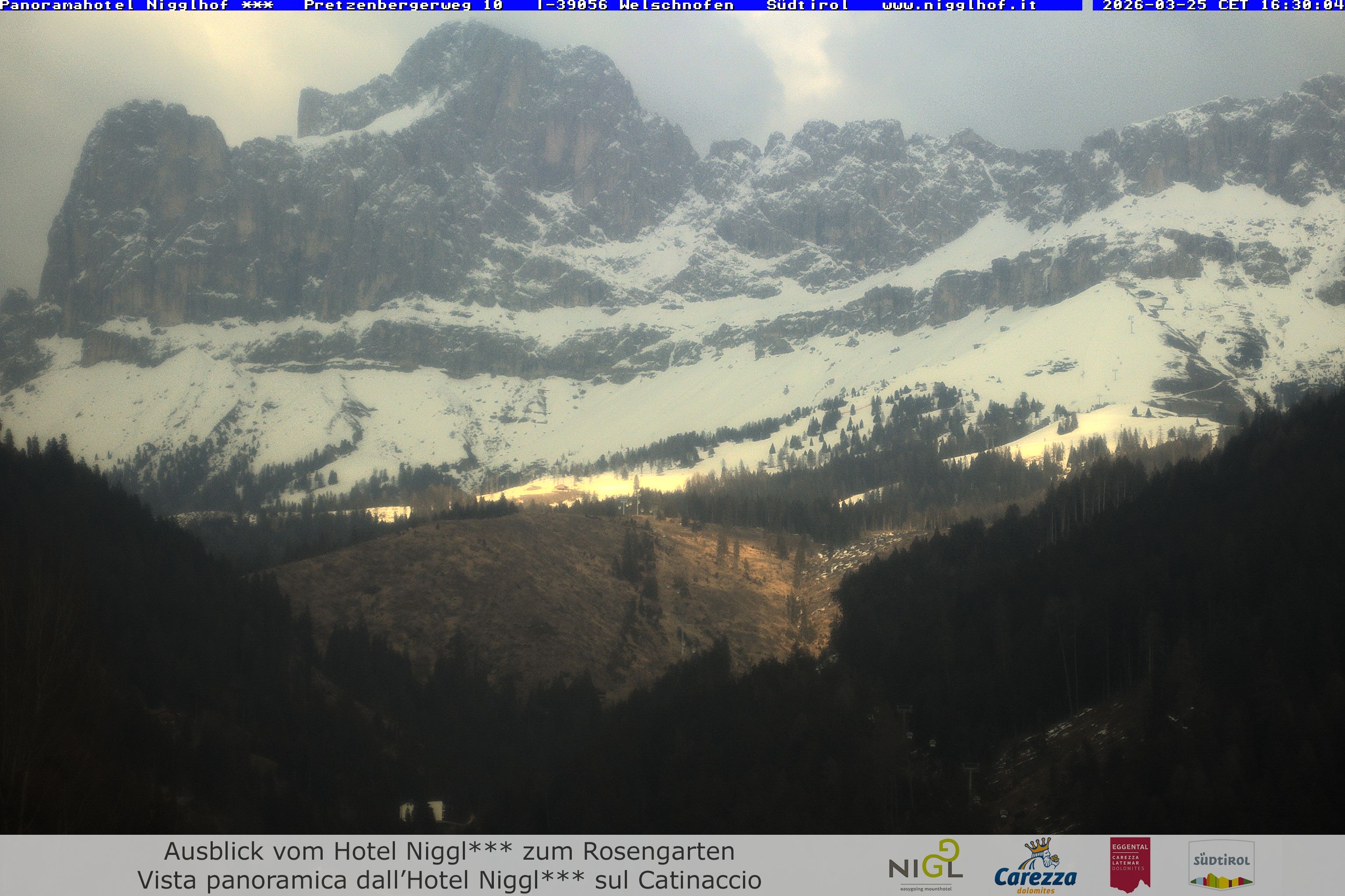 Archiv Foto Webcam Welschnofen: Hotel Nigglhof