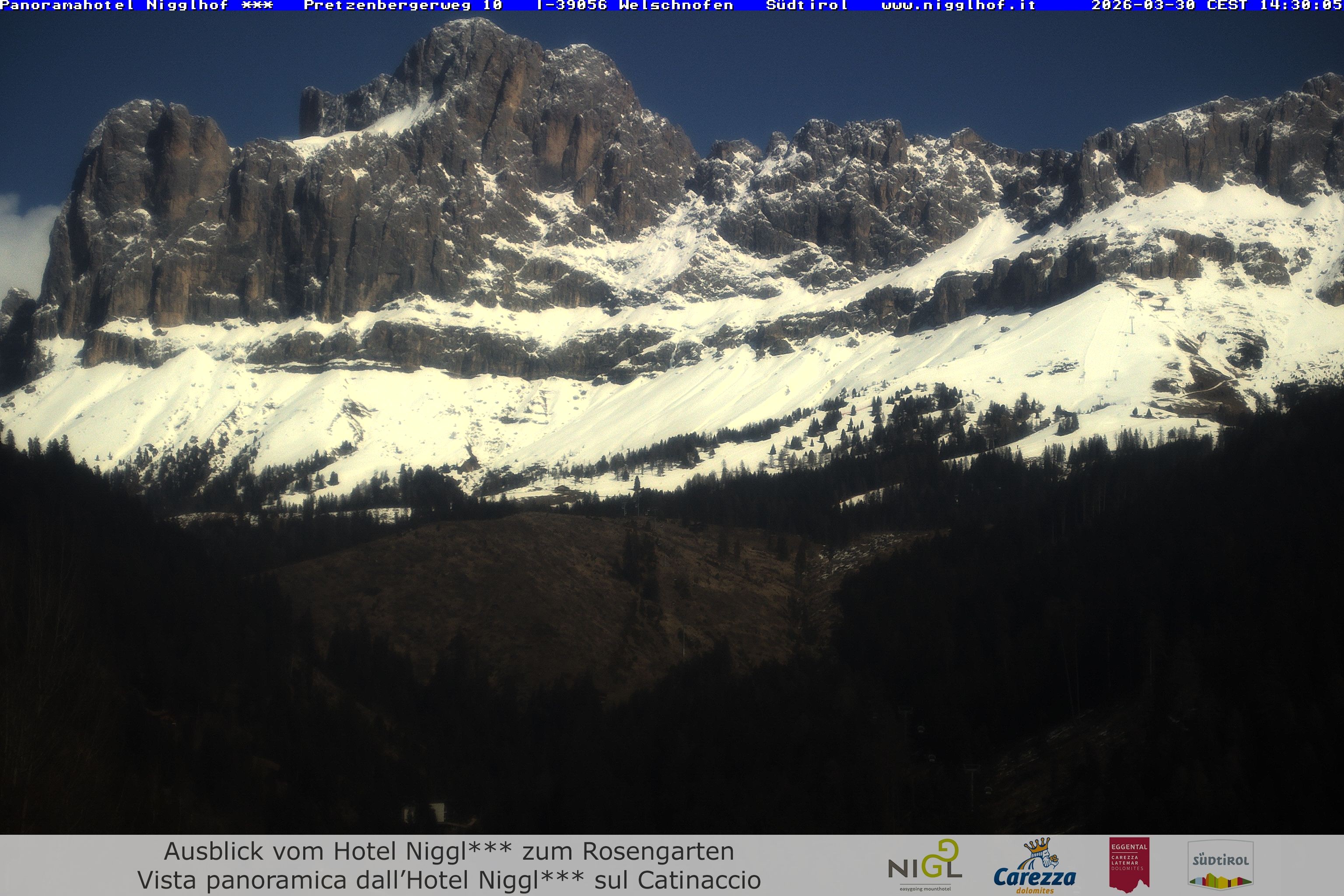 Archiv Foto Webcam Welschnofen: Hotel Nigglhof