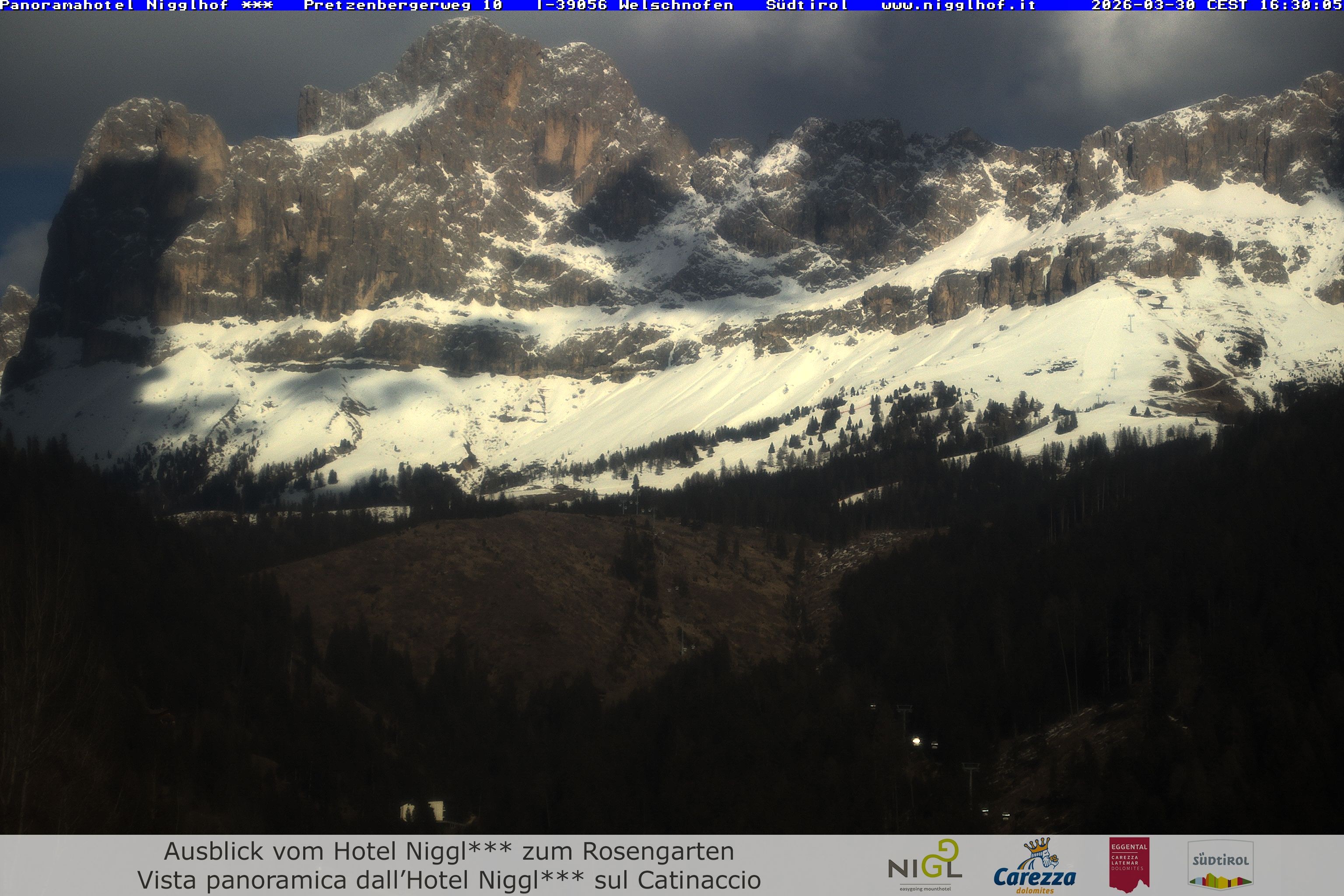 Archiv Foto Webcam Welschnofen: Hotel Nigglhof