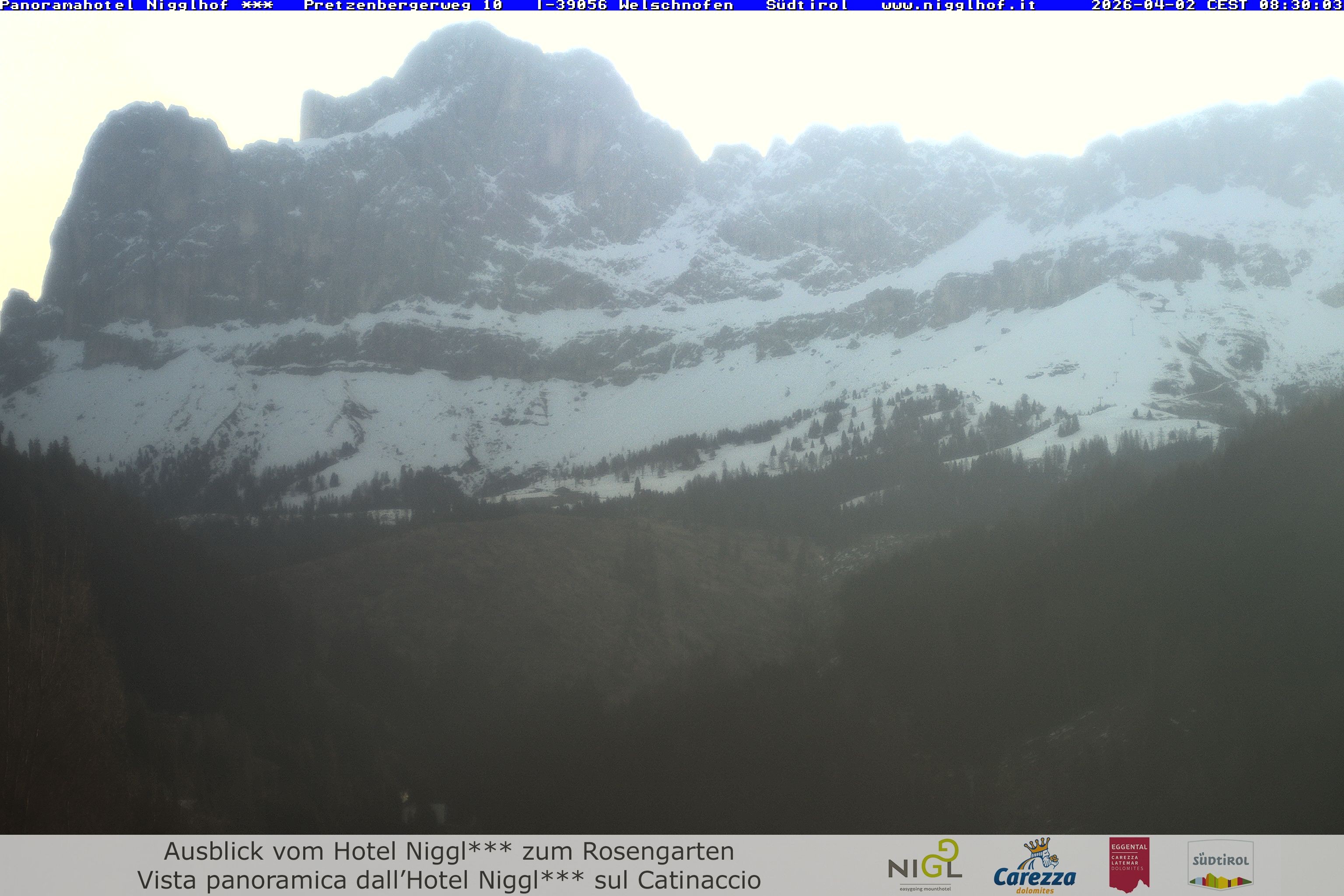 Archiv Foto Webcam Welschnofen: Hotel Nigglhof