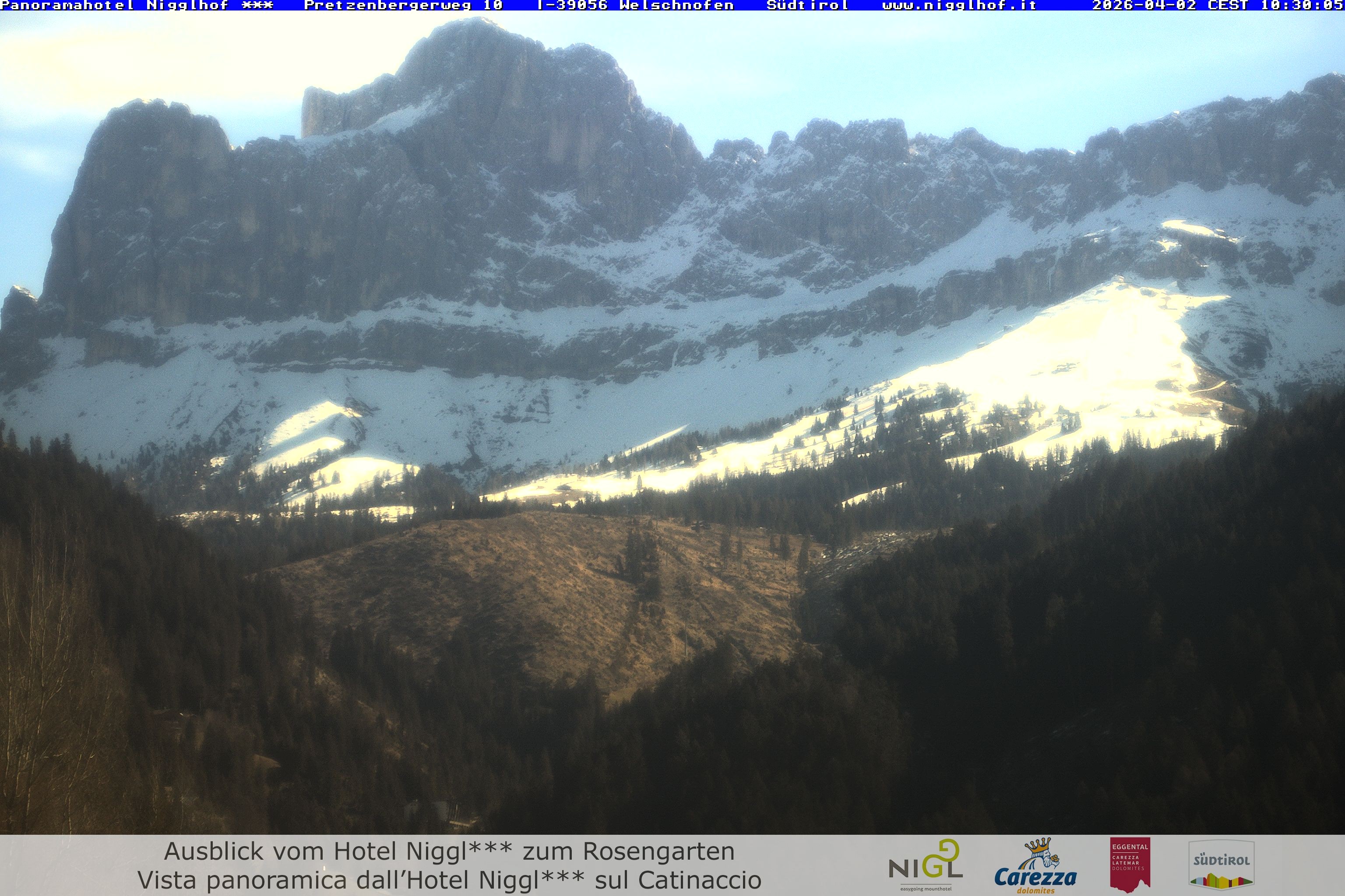 Archiv Foto Webcam Welschnofen: Hotel Nigglhof