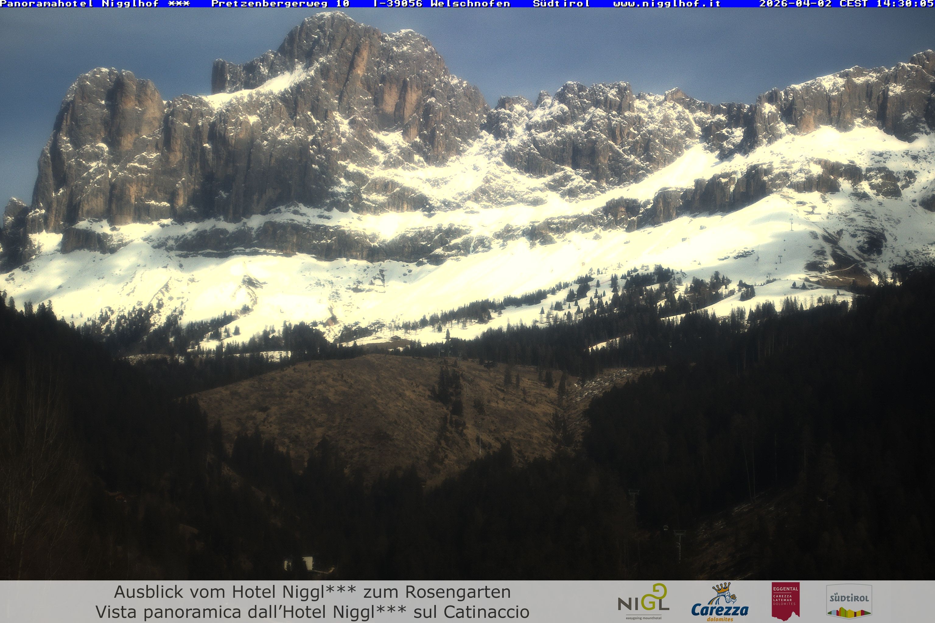 Archiv Foto Webcam Welschnofen: Hotel Nigglhof