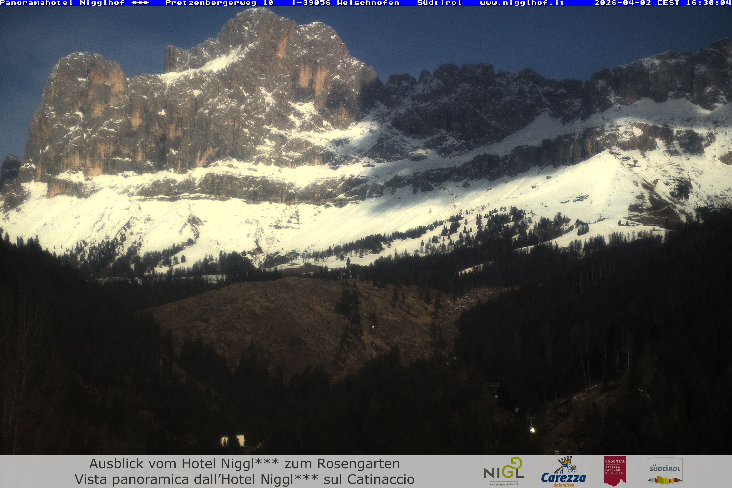 Archiv Foto Webcam Welschnofen: Hotel Nigglhof