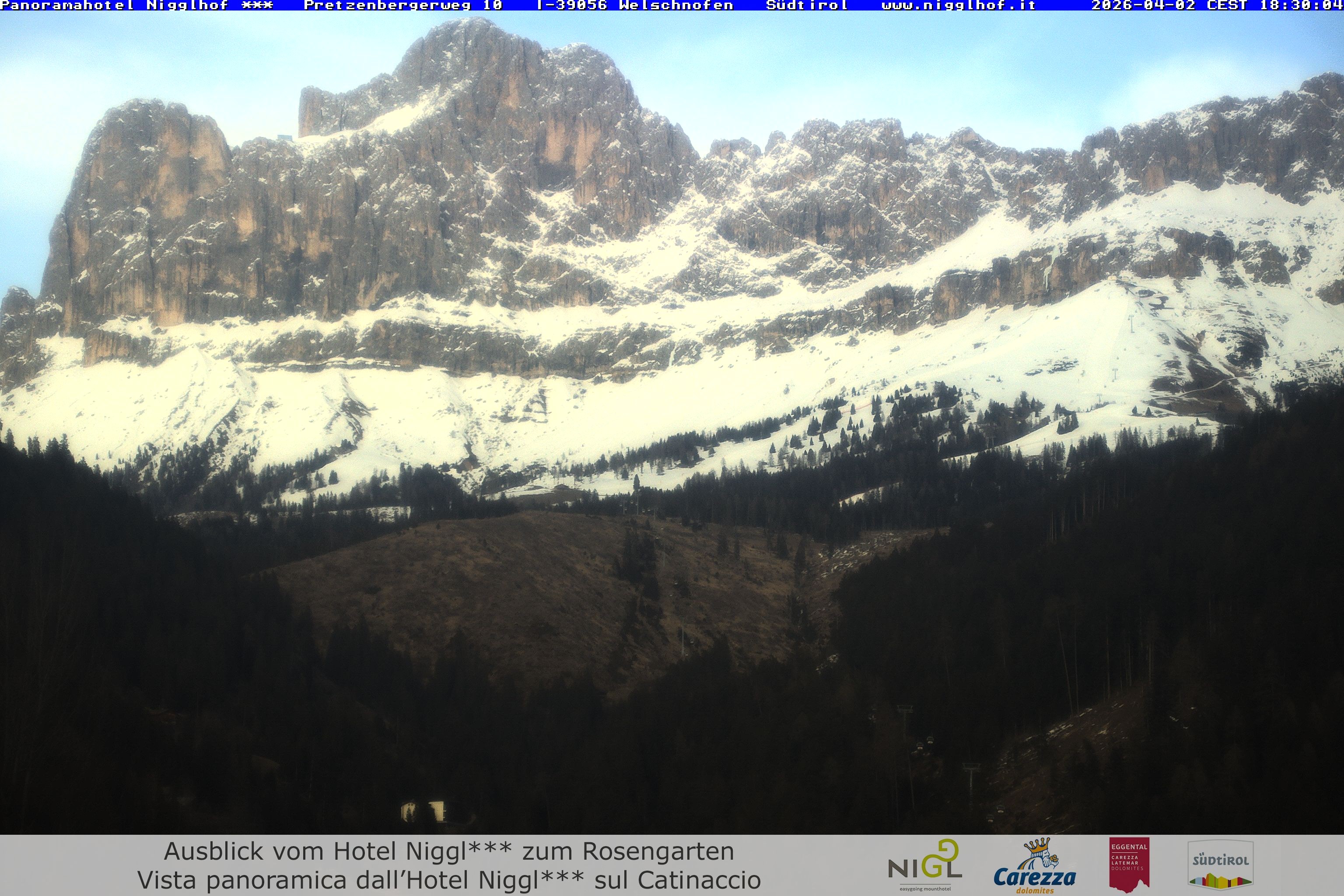 Archiv Foto Webcam Welschnofen: Hotel Nigglhof