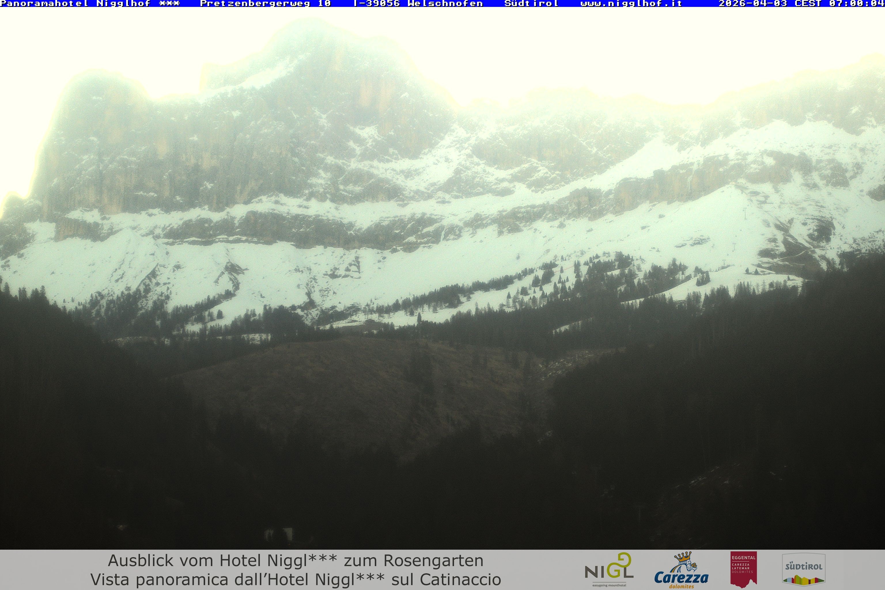 Archiv Foto Webcam Welschnofen: Hotel Nigglhof