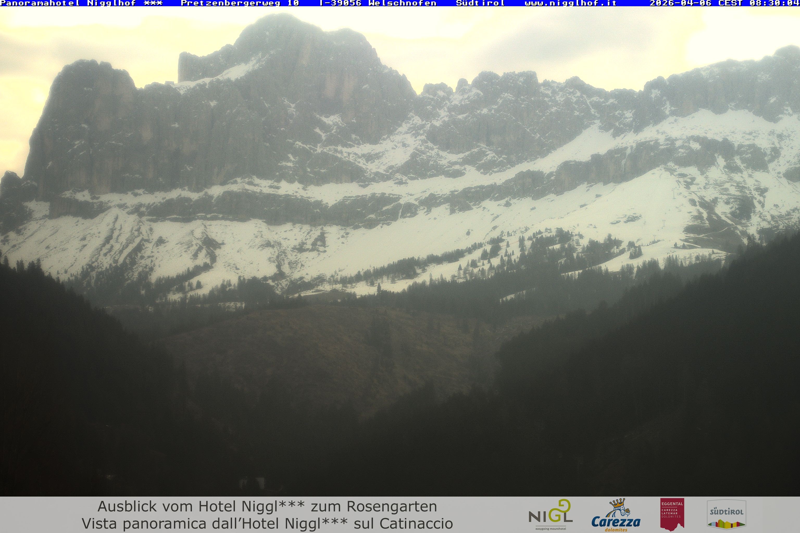 Archiv Foto Webcam Welschnofen: Hotel Nigglhof