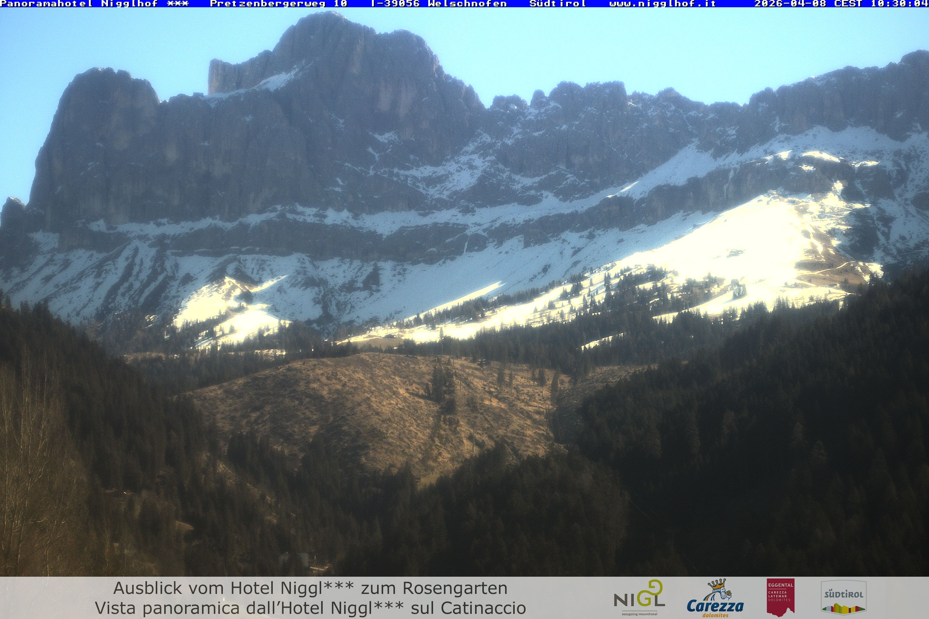 Archiv Foto Webcam Welschnofen: Hotel Nigglhof