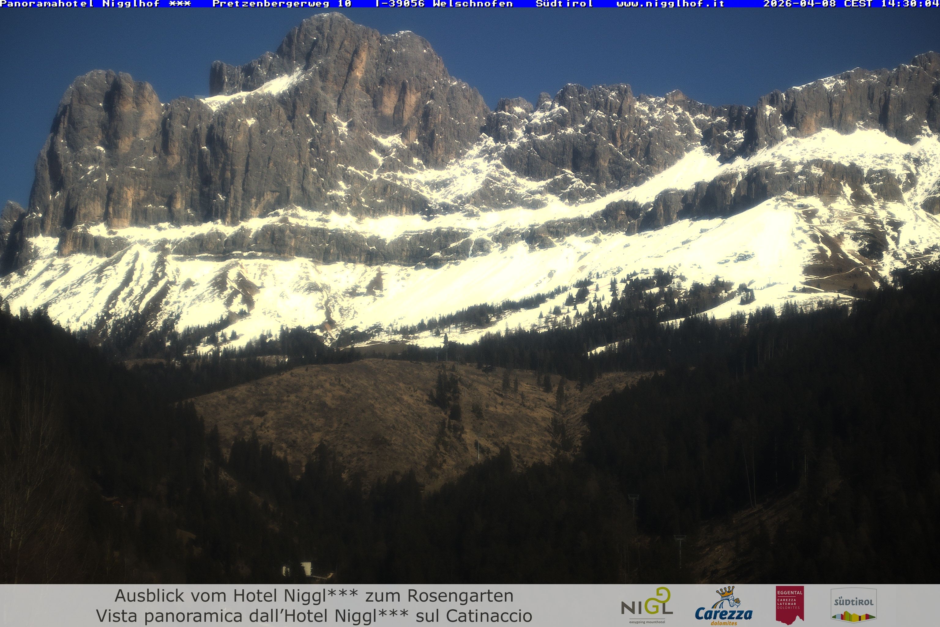 Archiv Foto Webcam Welschnofen: Hotel Nigglhof