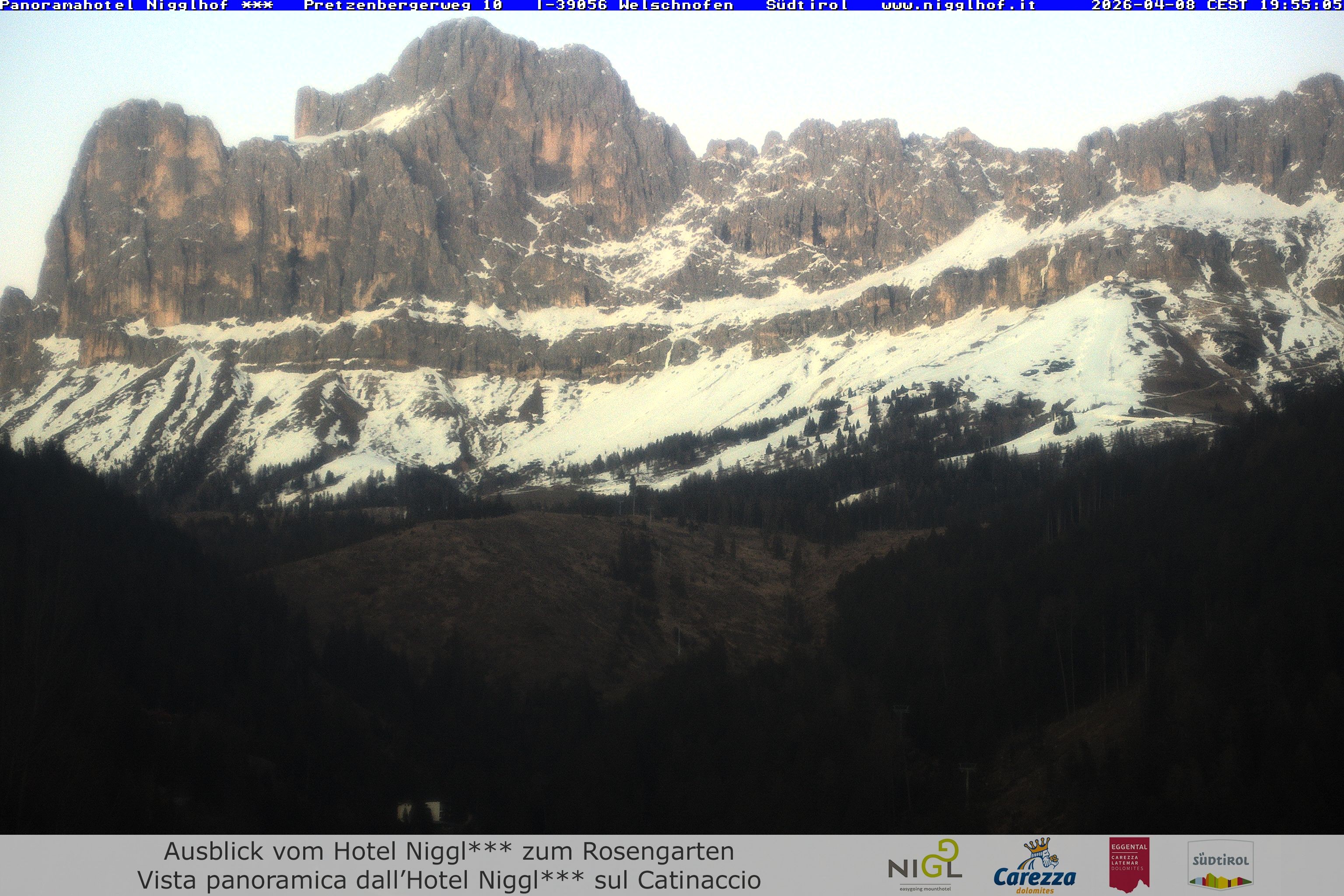 Archived image Webcam Welschnofen: Hotel Nigglhof