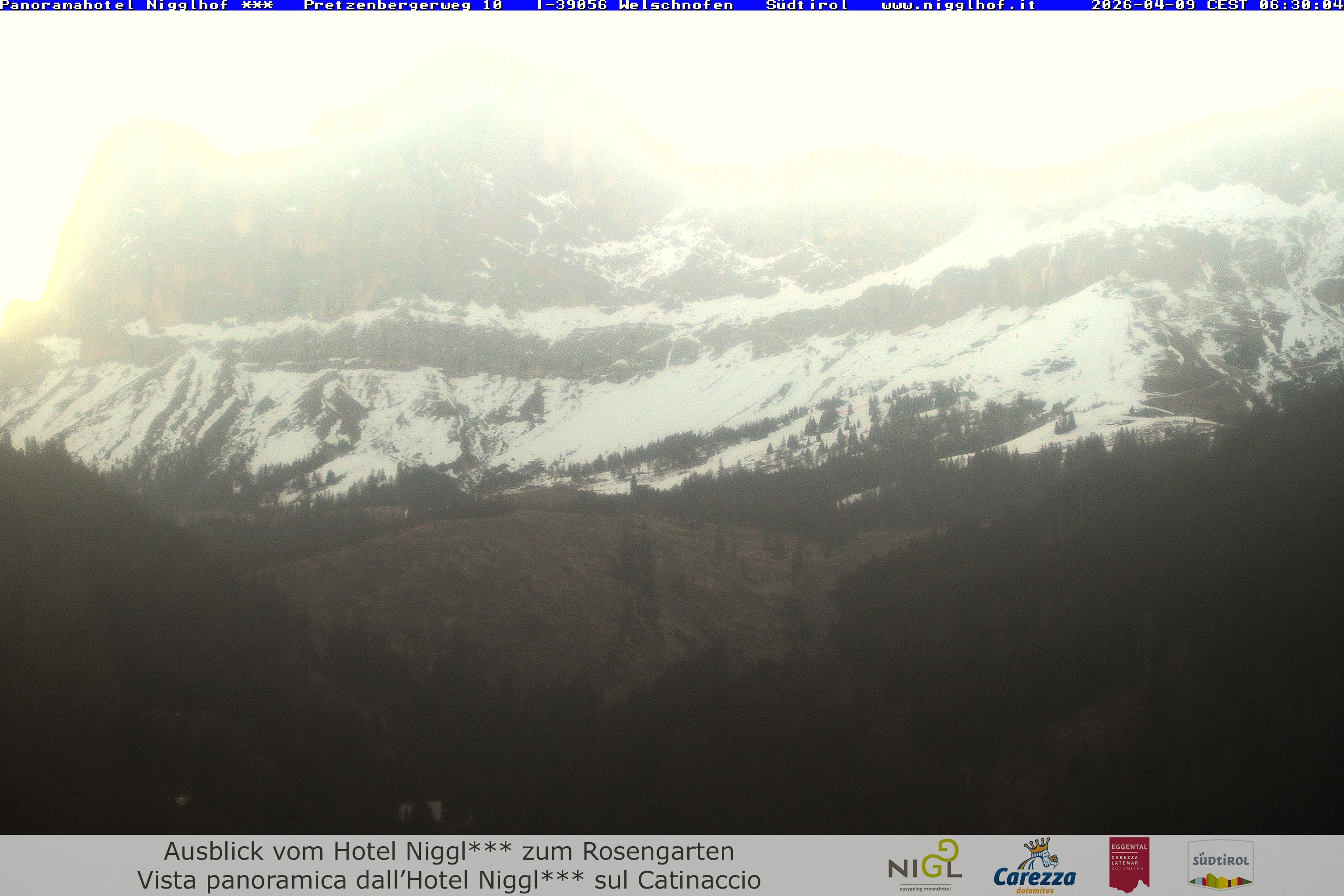 Archiv Foto Webcam Welschnofen: Hotel Nigglhof