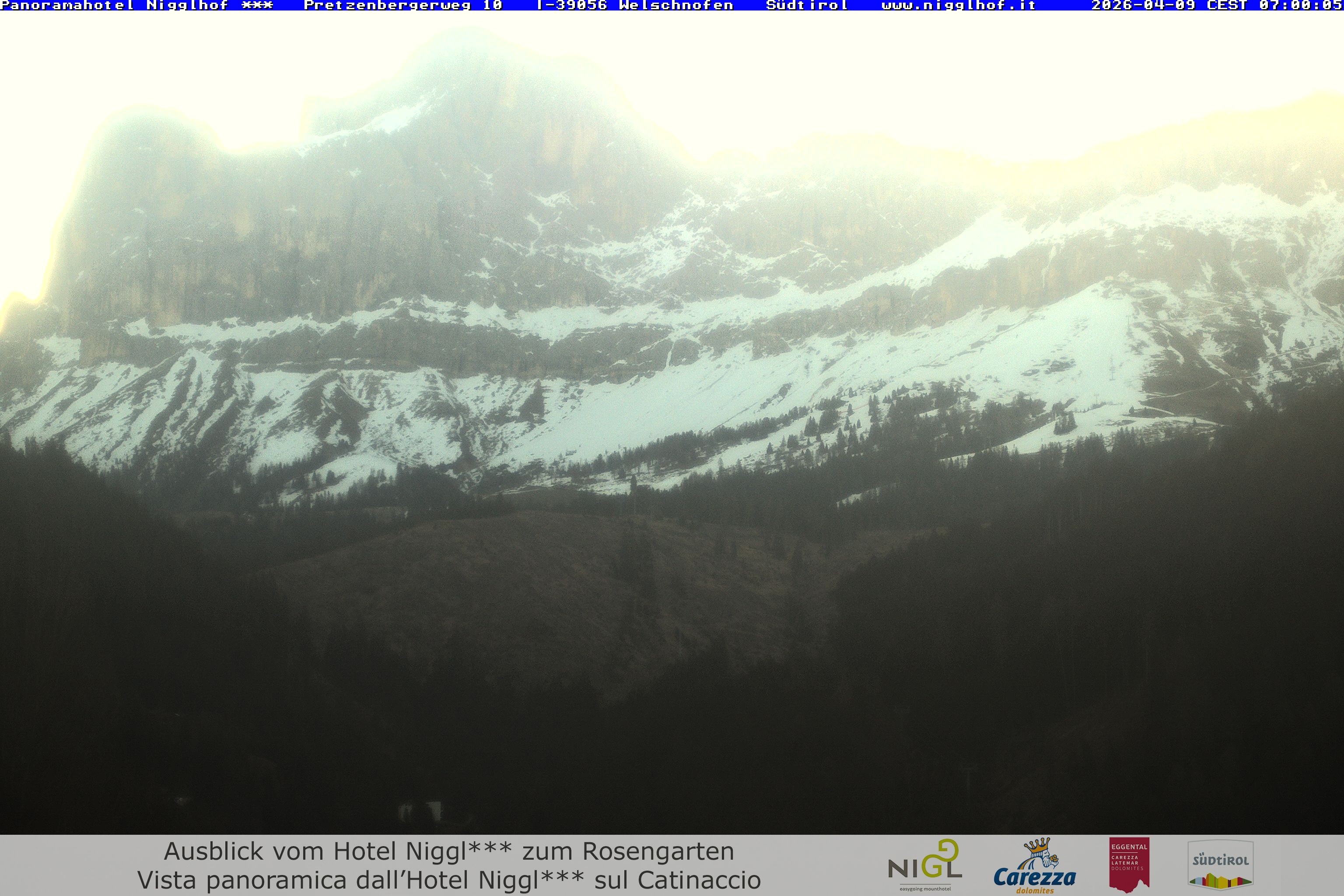 Archiv Foto Webcam Welschnofen: Hotel Nigglhof