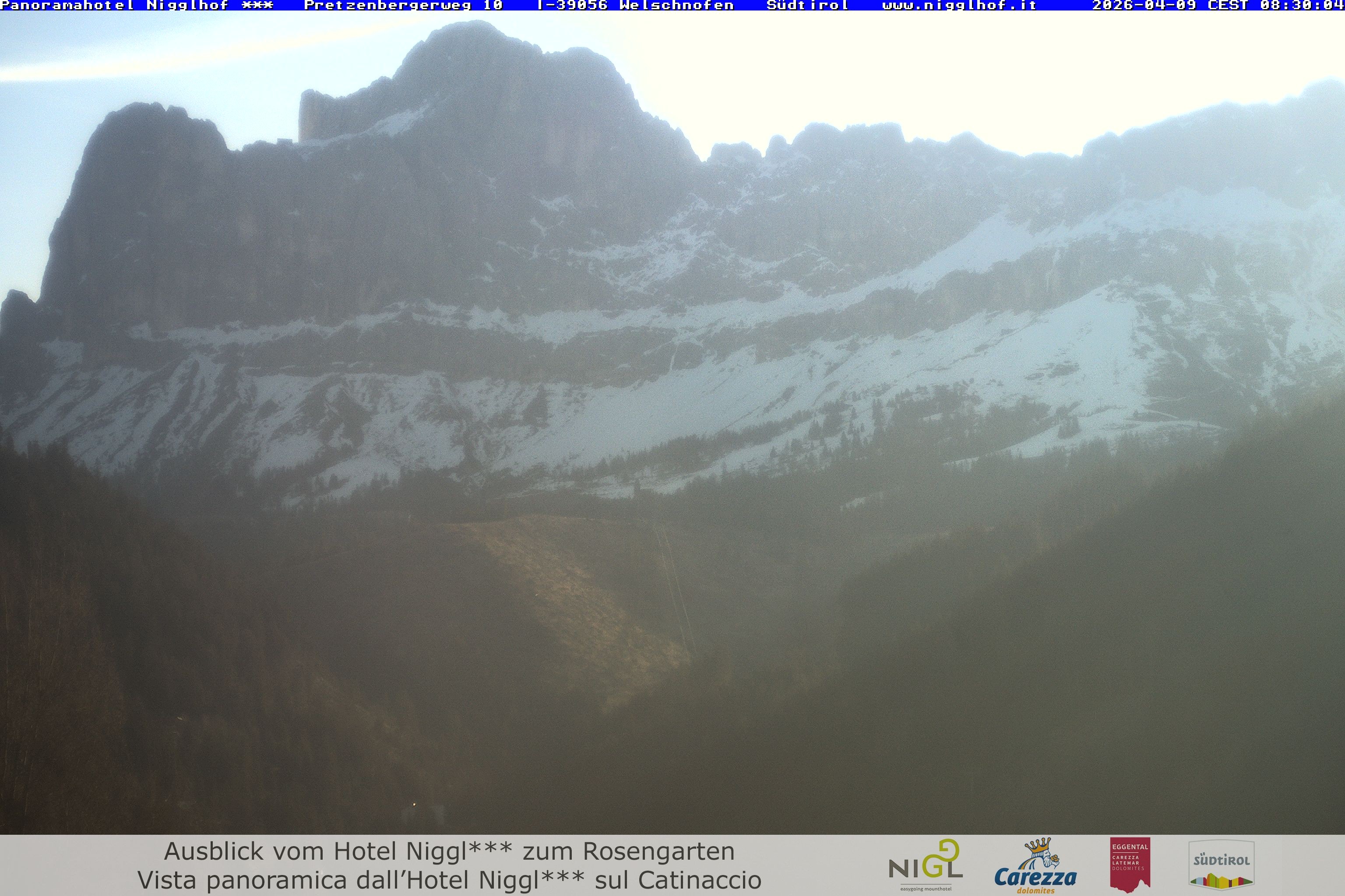 Archiv Foto Webcam Welschnofen: Hotel Nigglhof