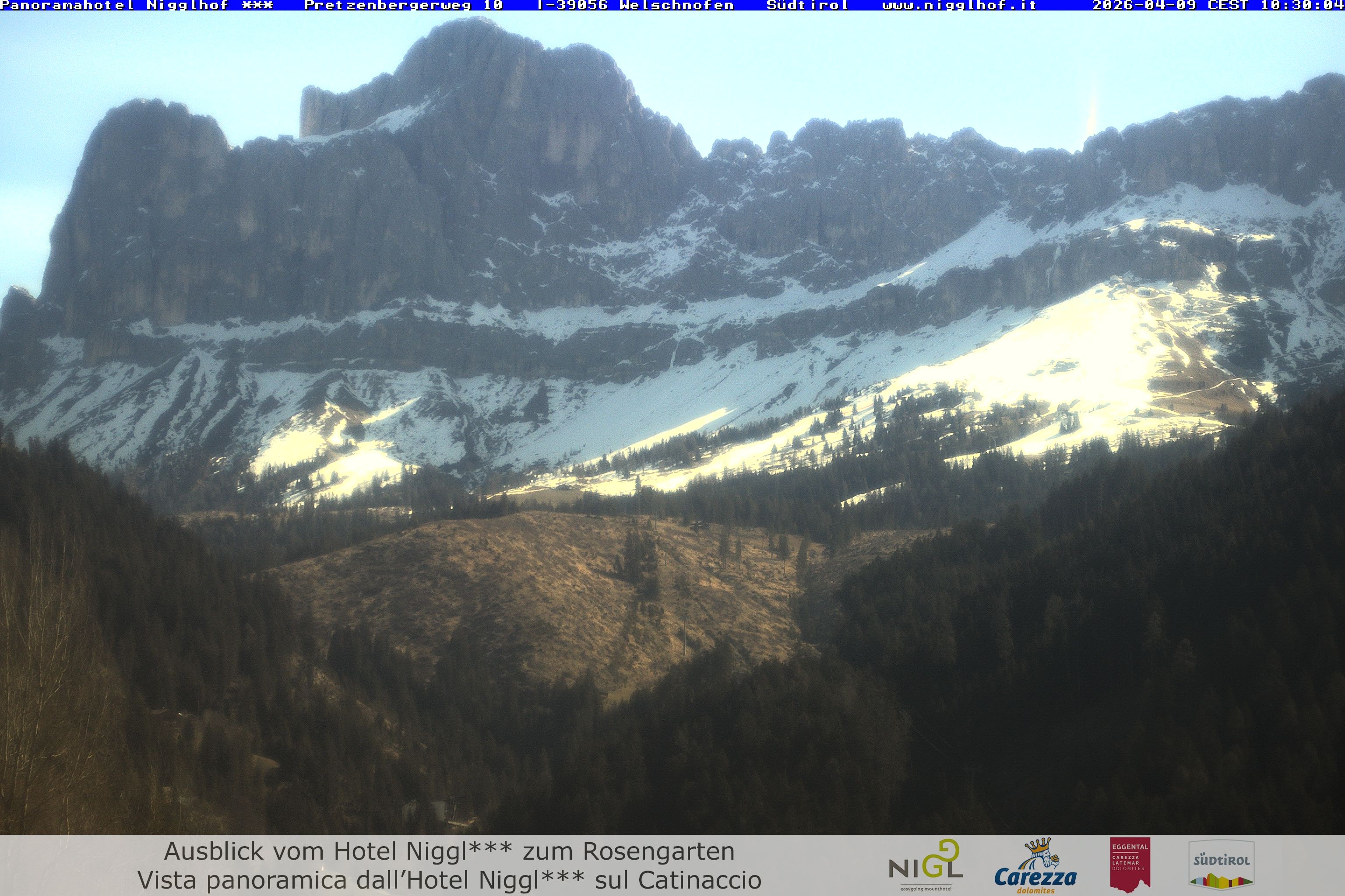 Archiv Foto Webcam Welschnofen: Hotel Nigglhof