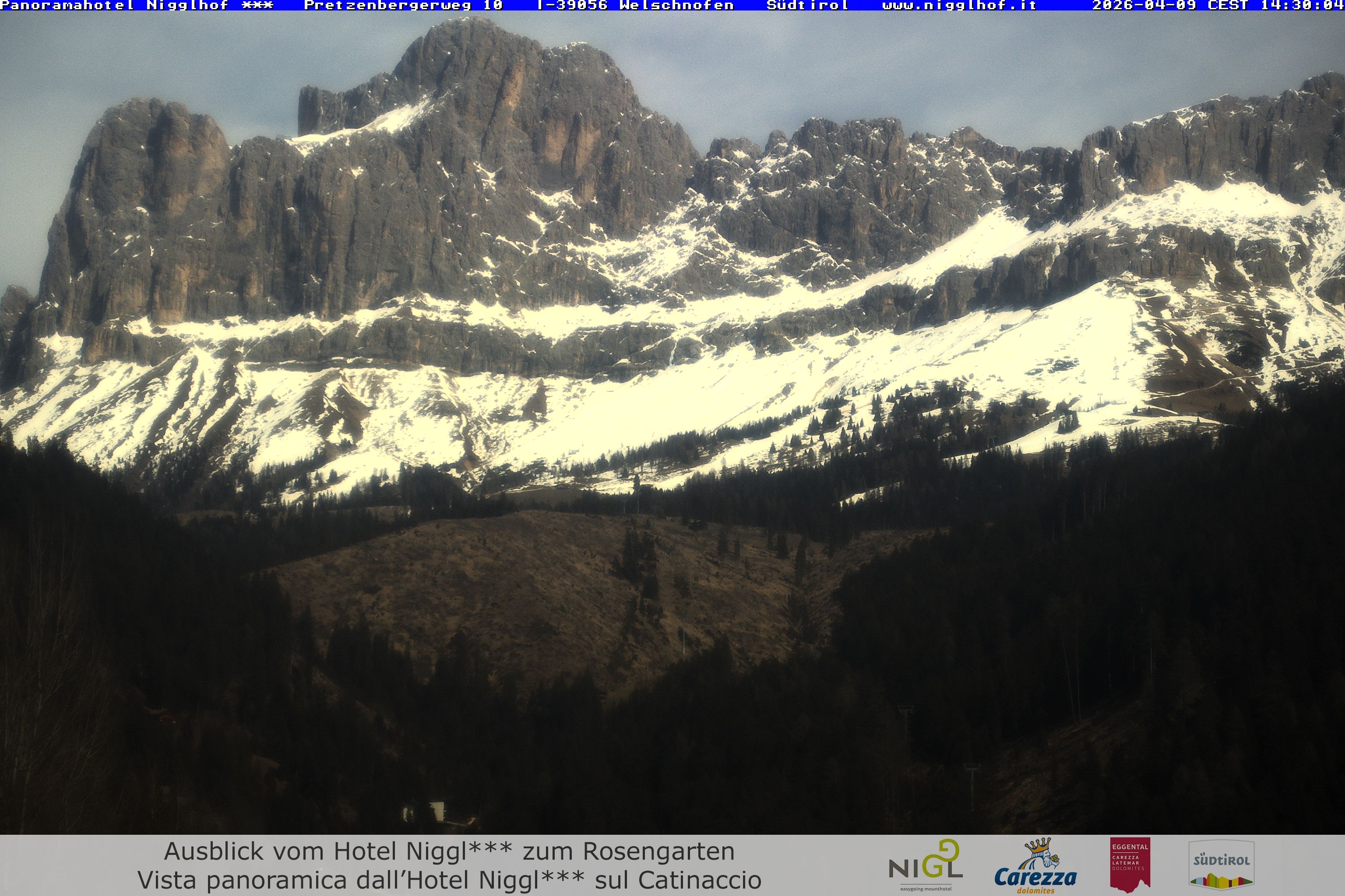 Archiv Foto Webcam Welschnofen: Hotel Nigglhof