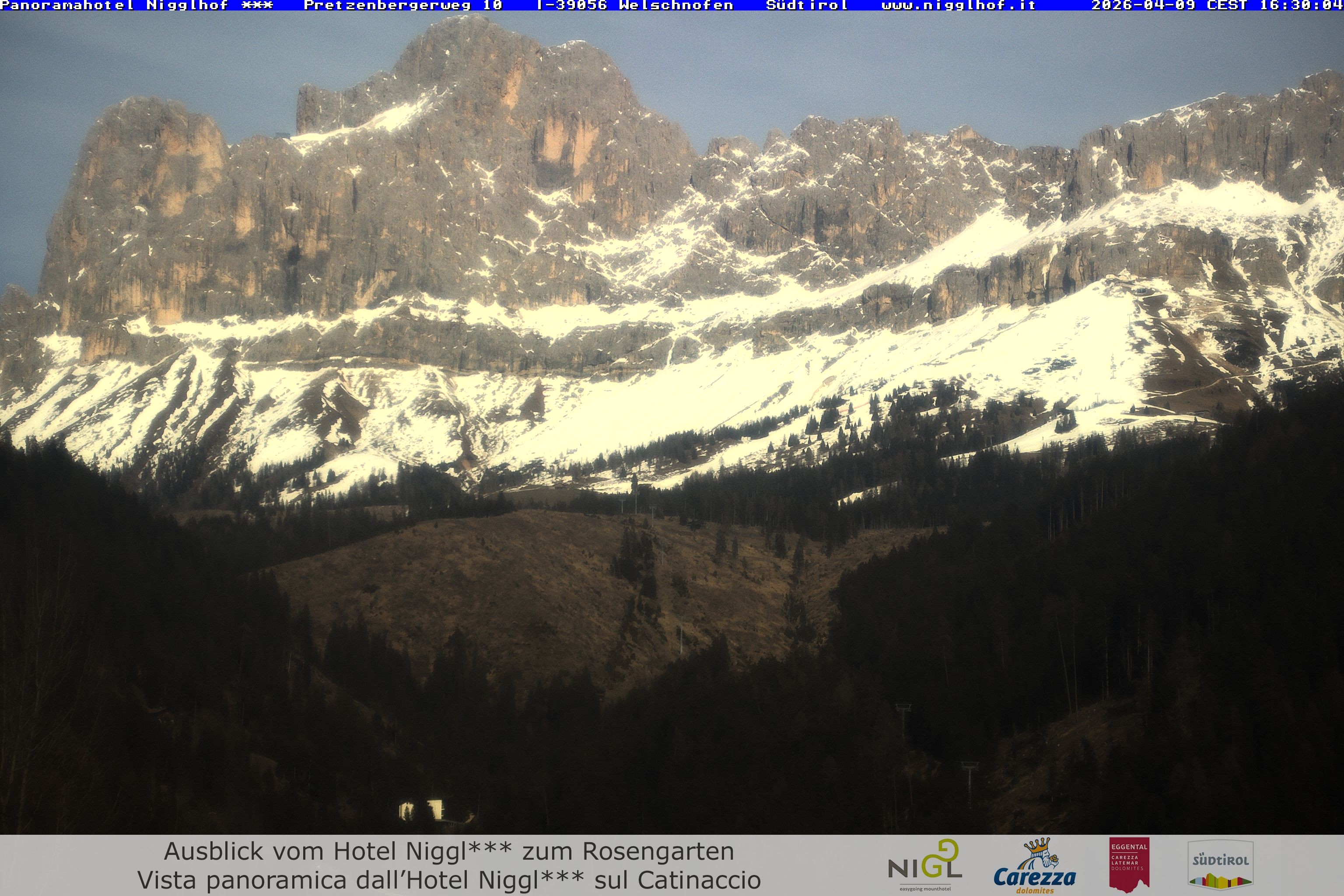 Archiv Foto Webcam Welschnofen: Hotel Nigglhof