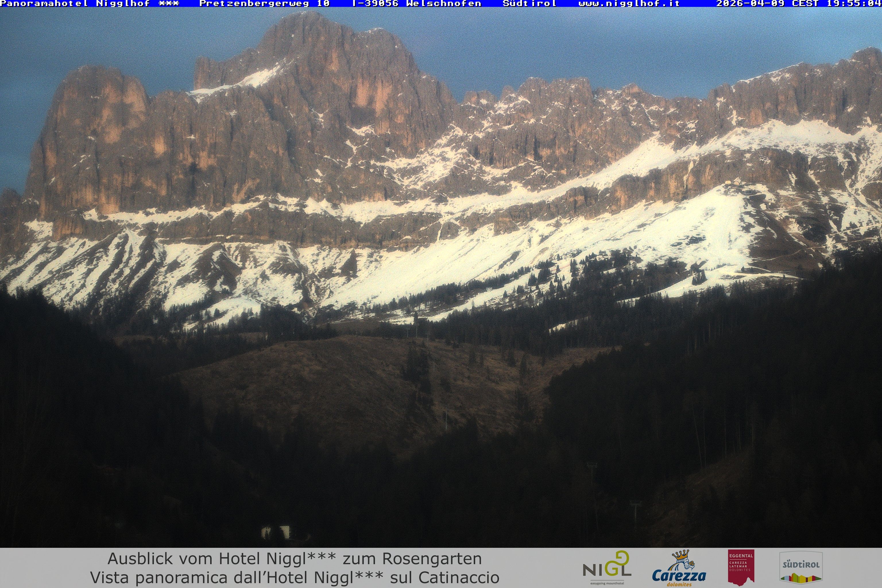 Archived image Webcam Welschnofen: Hotel Nigglhof