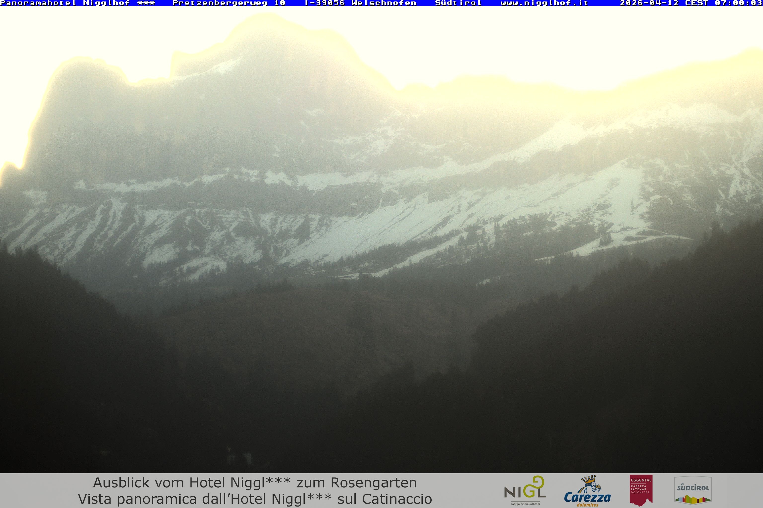 Archiv Foto Webcam Welschnofen: Hotel Nigglhof