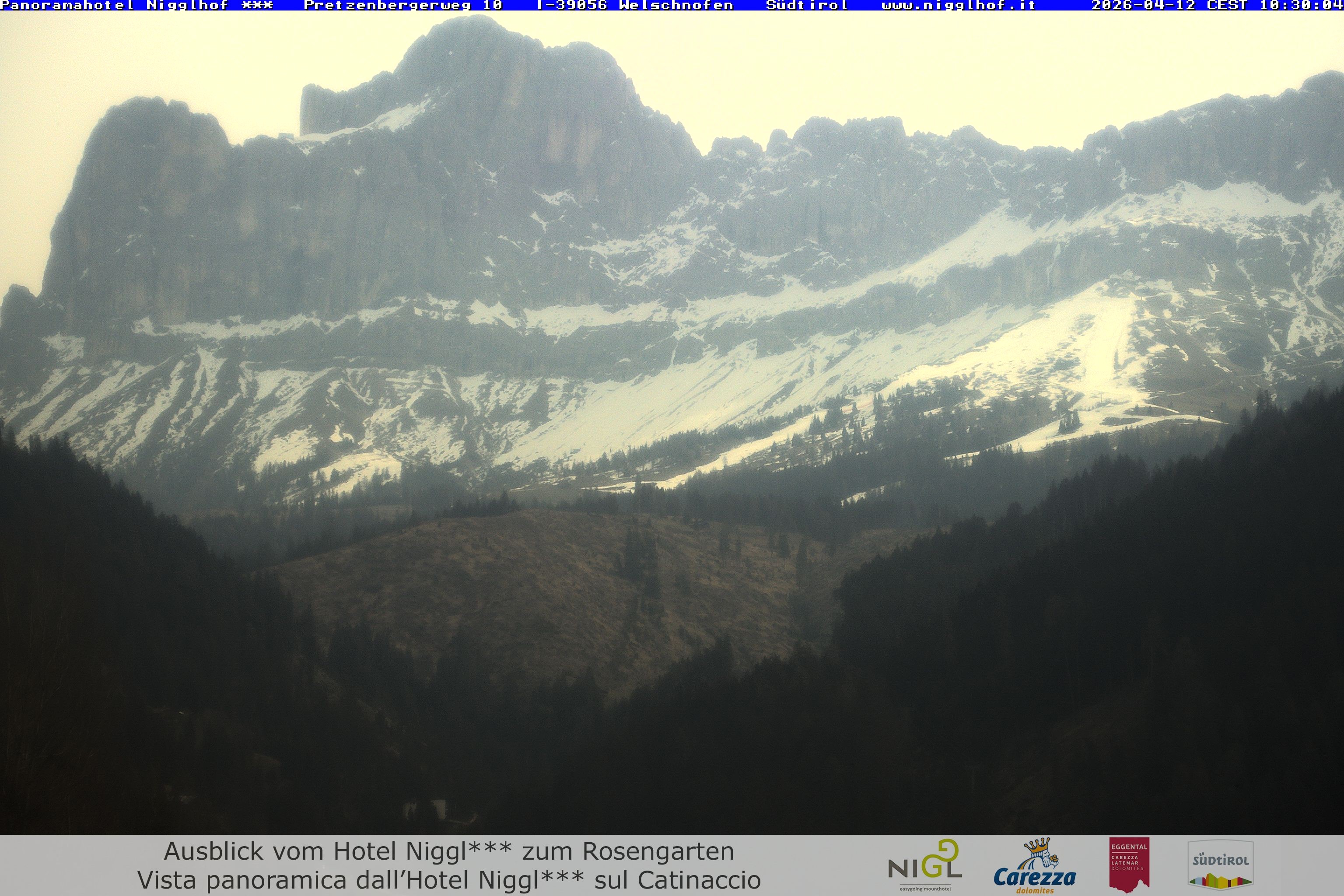 Archiv Foto Webcam Welschnofen: Hotel Nigglhof