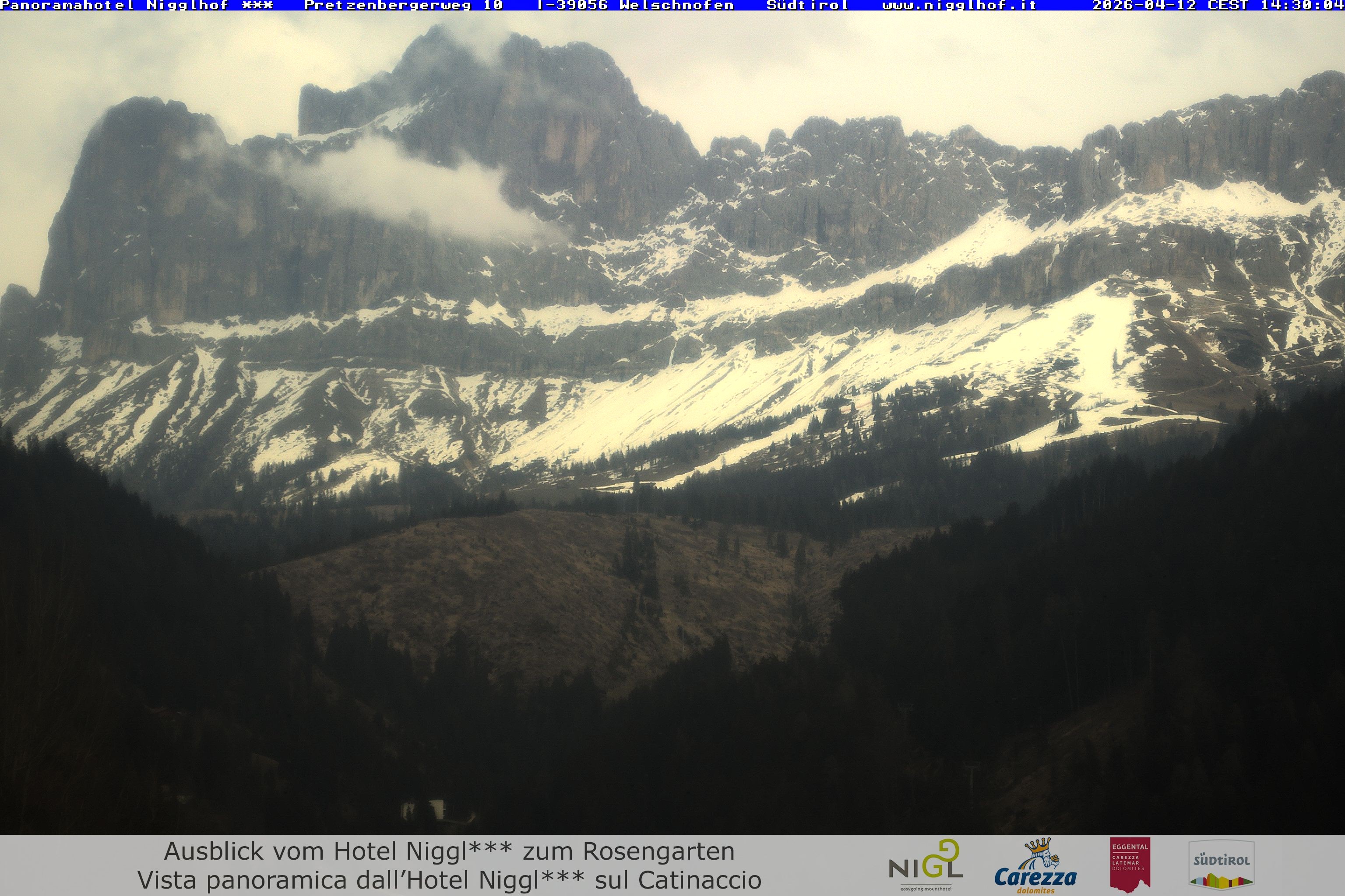 Archiv Foto Webcam Welschnofen: Hotel Nigglhof