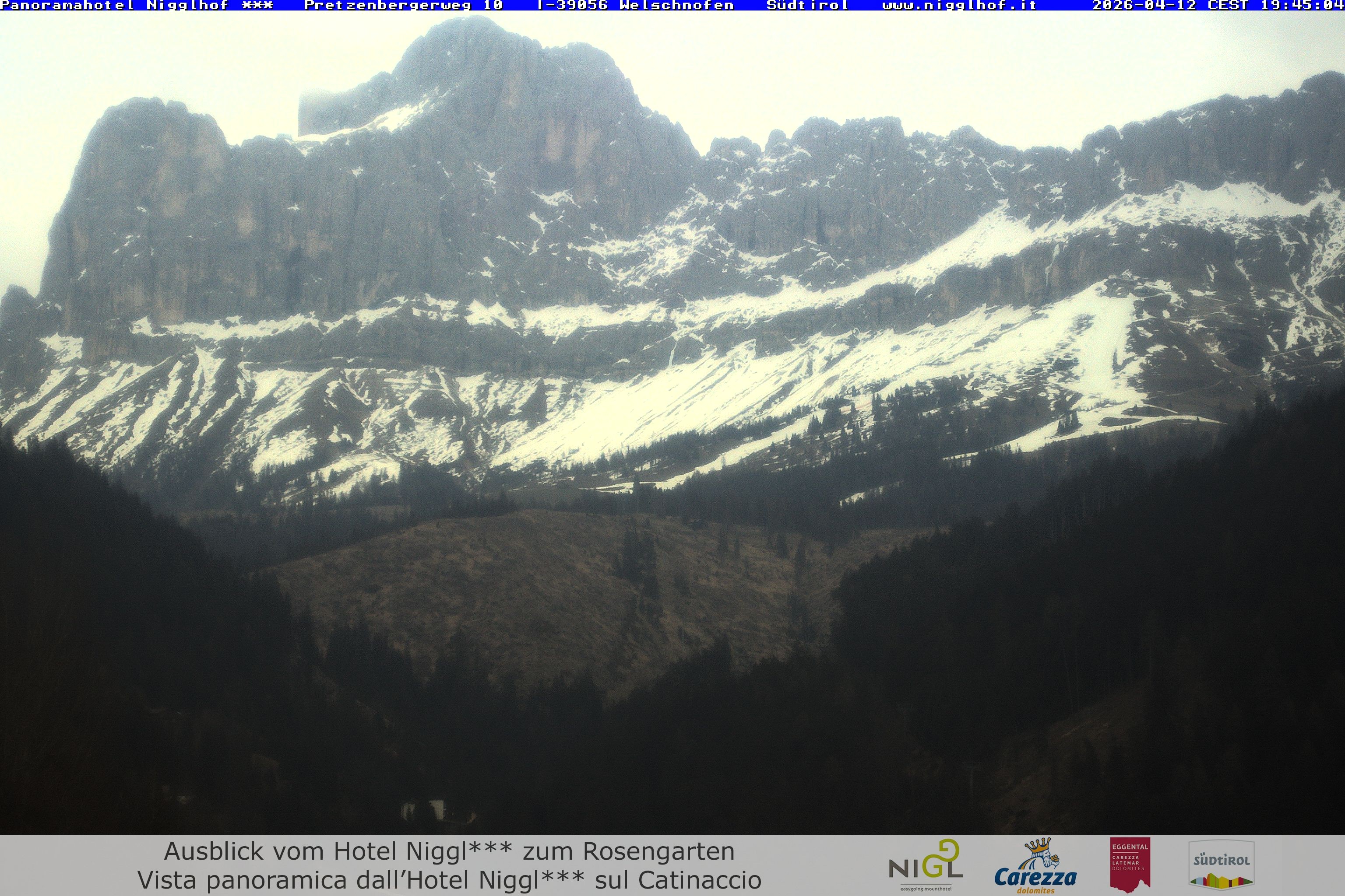 Archived image Webcam Welschnofen: Hotel Nigglhof