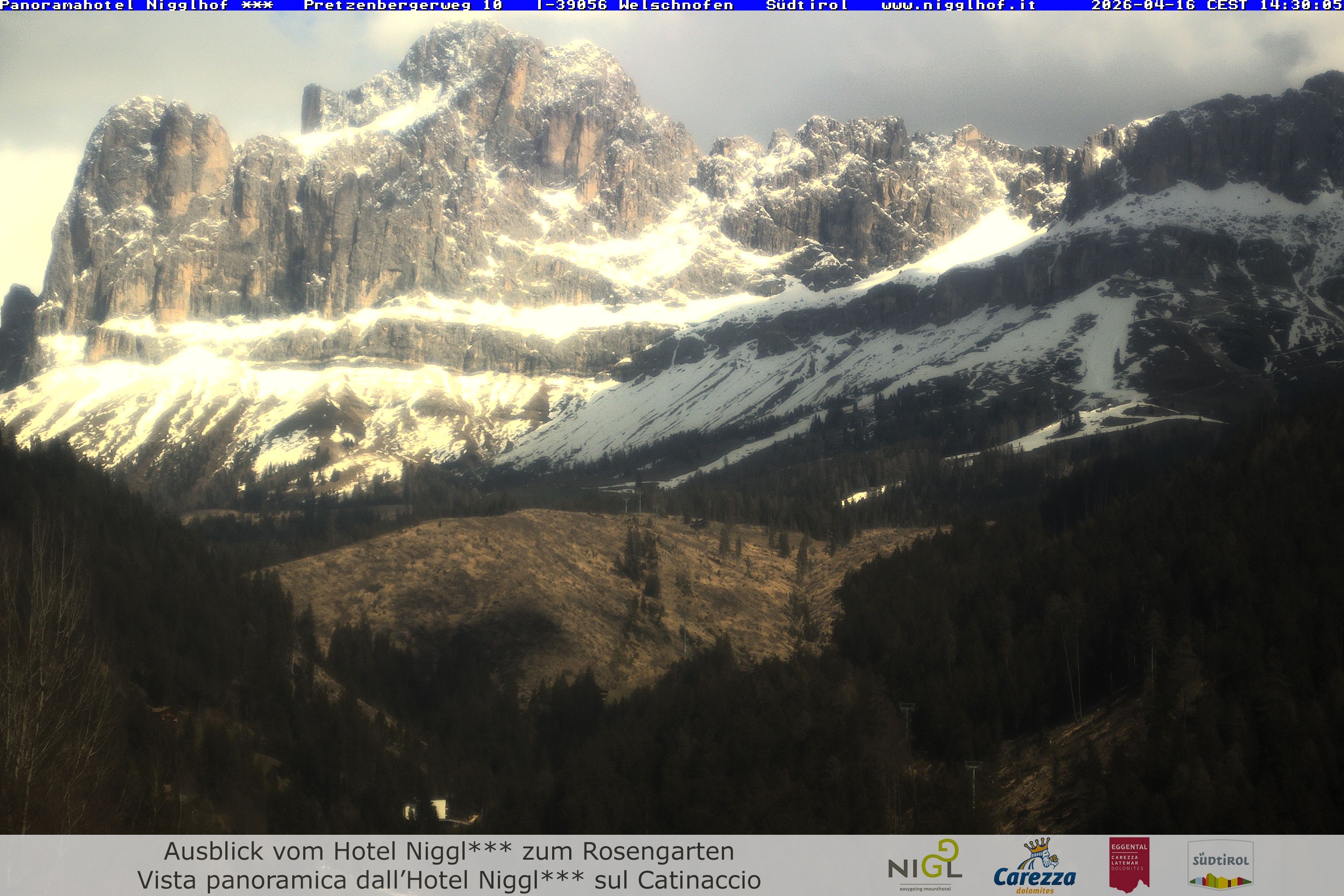 Archived image Webcam Welschnofen: Hotel Nigglhof