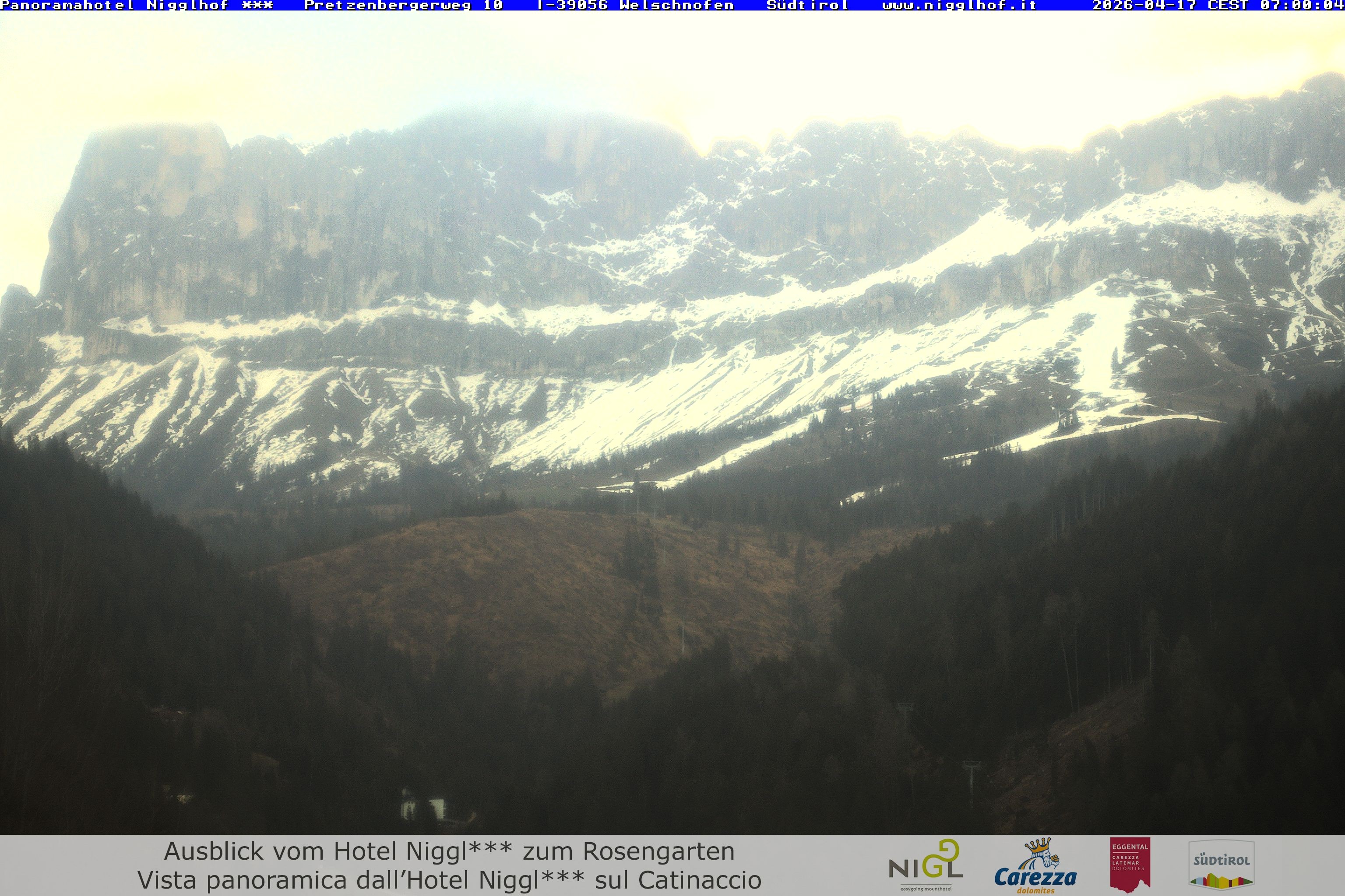 Archived image Webcam Welschnofen: Hotel Nigglhof