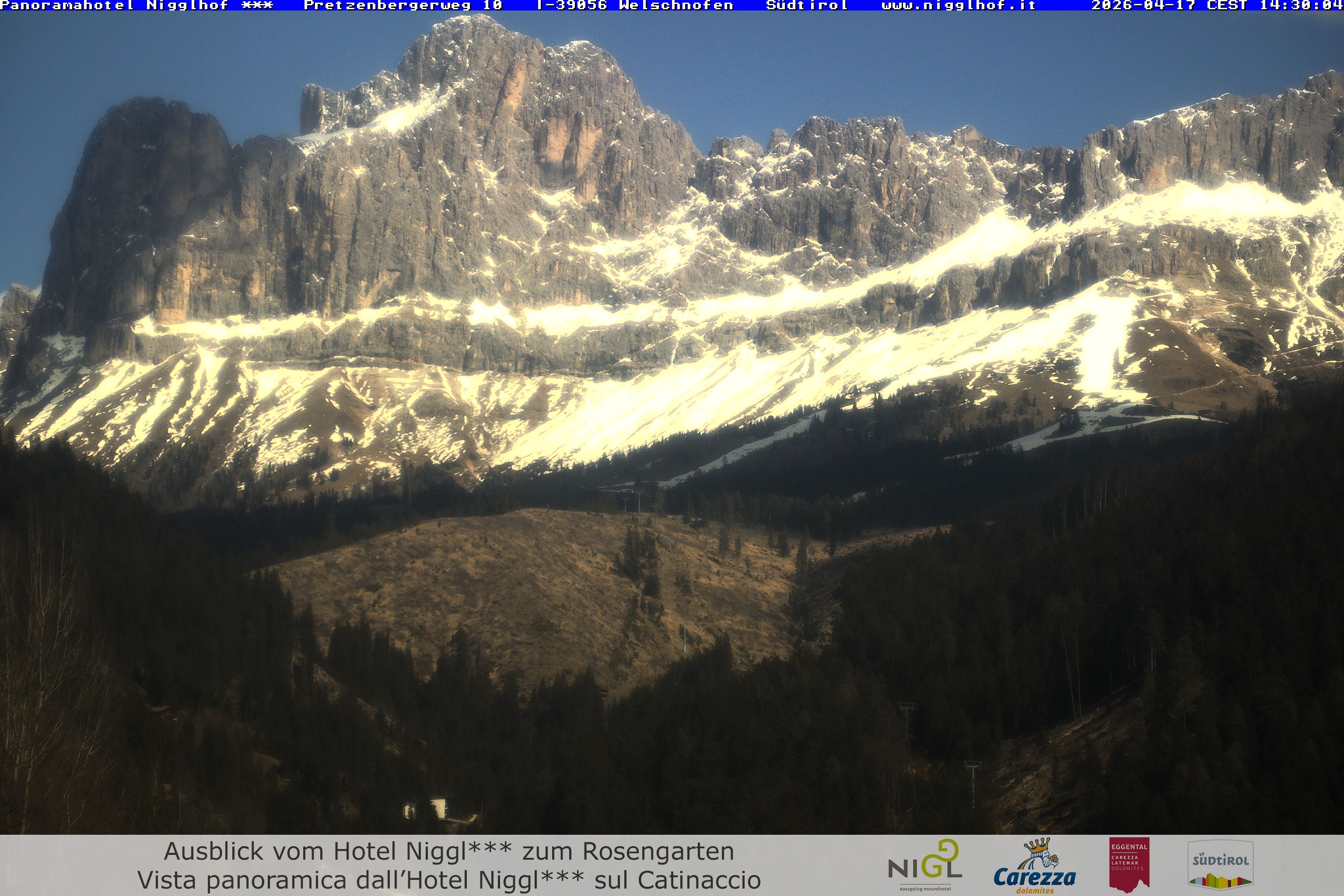 Archived image Webcam Welschnofen: Hotel Nigglhof