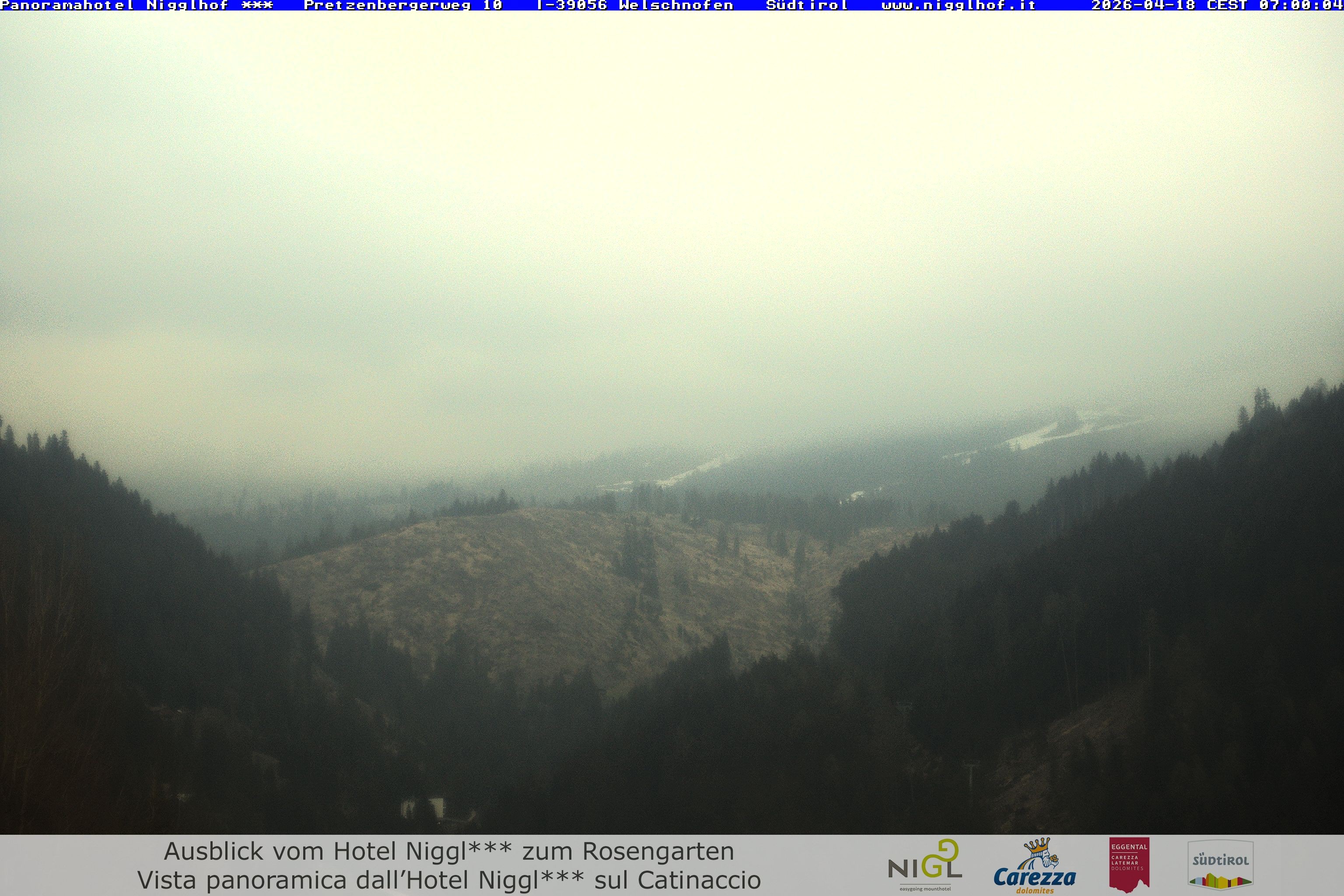 Archiv Foto Webcam Welschnofen: Hotel Nigglhof