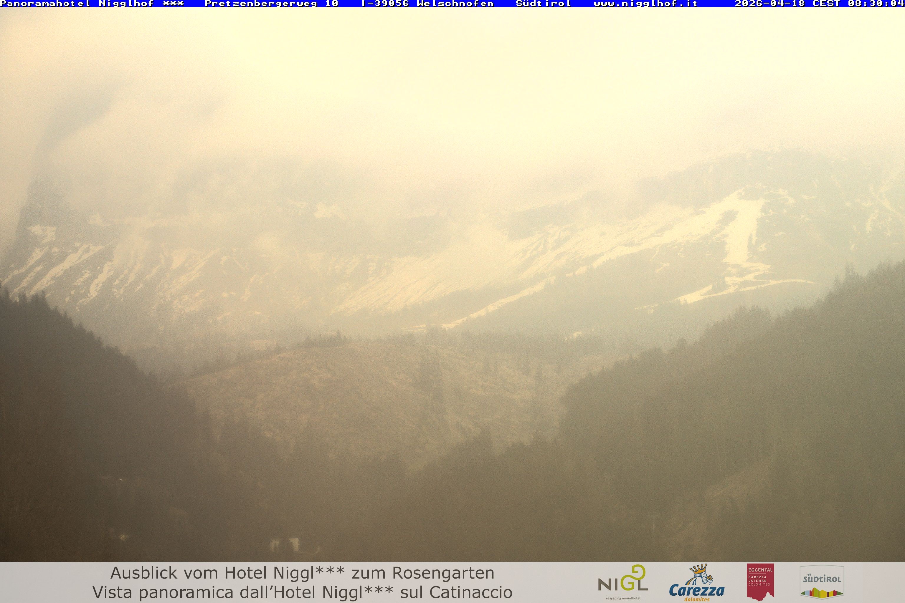 Archiv Foto Webcam Welschnofen: Hotel Nigglhof