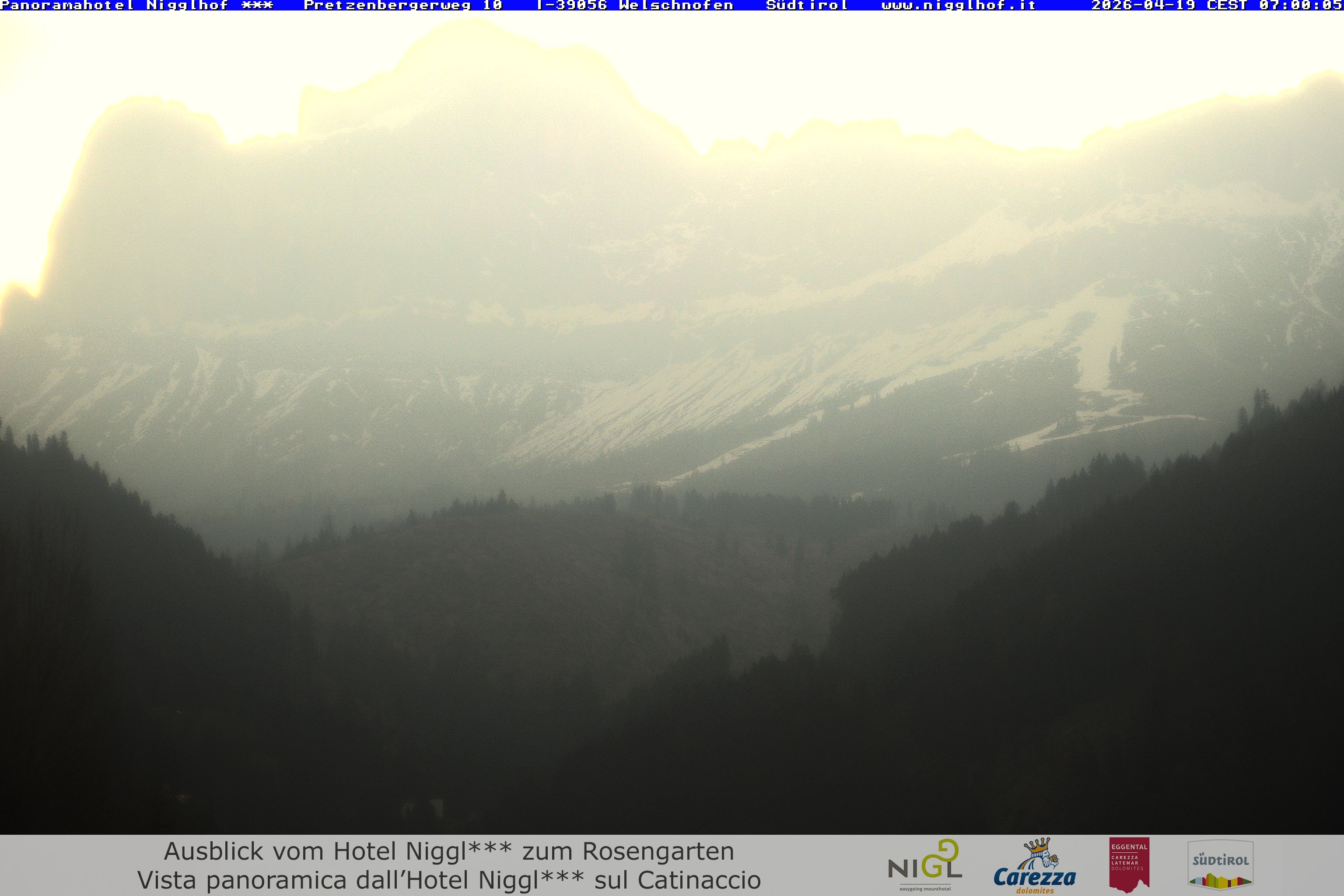 Archiv Foto Webcam Welschnofen: Hotel Nigglhof